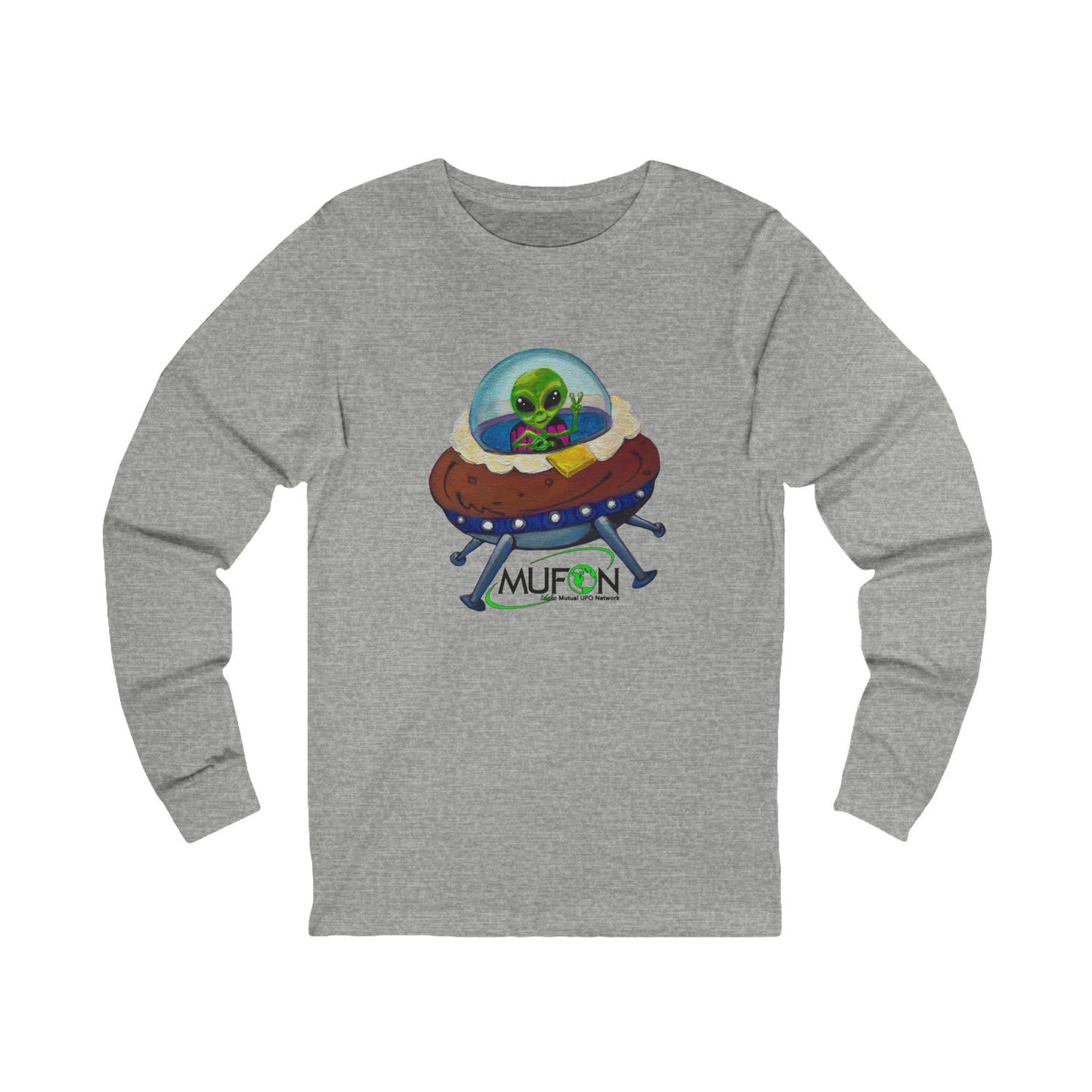 MUFON Idaho Spudly, Long Sleeve Tee