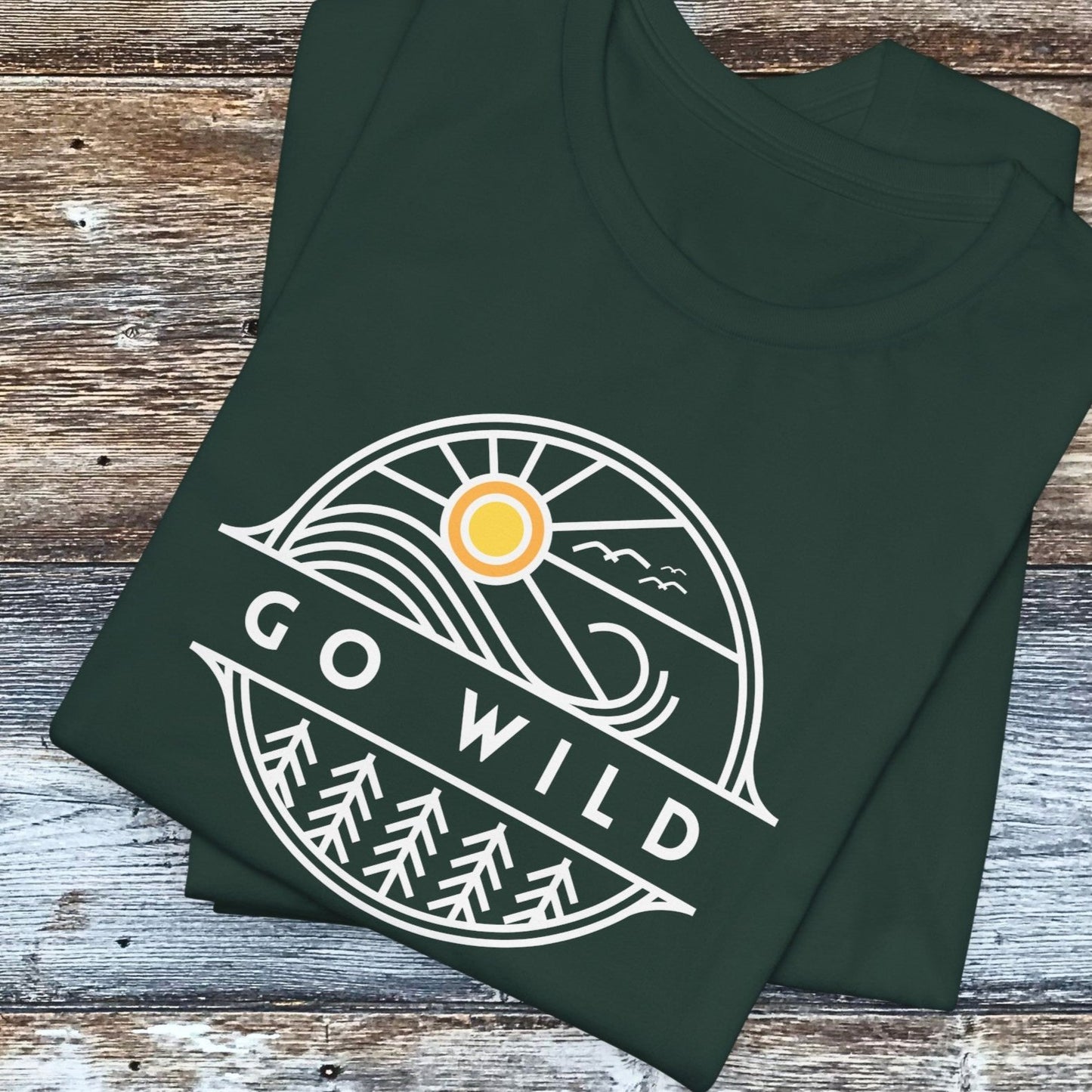 Adventure Shirt - Go Wild PNW Unisex Crew