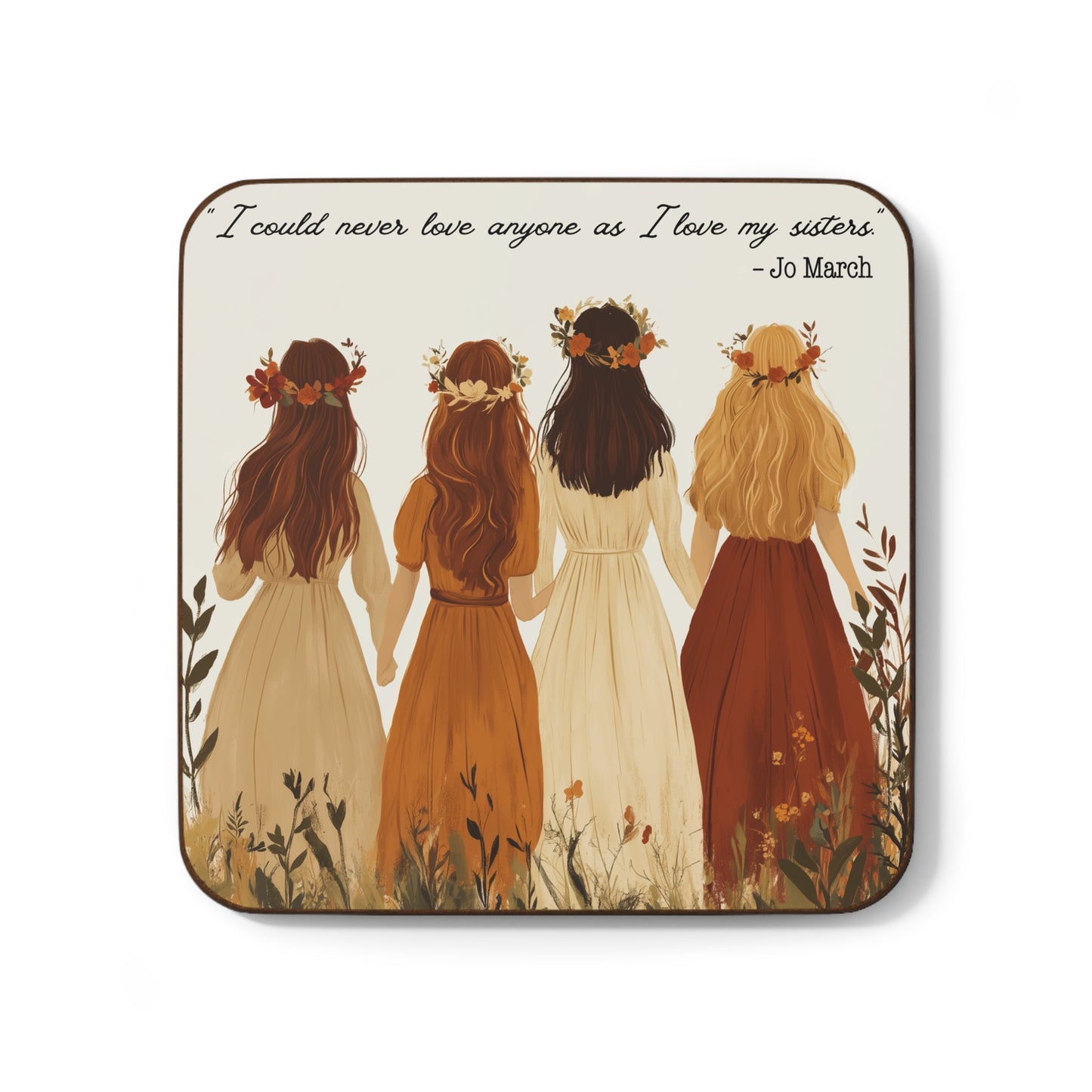 Little Women Coaster - the March Sisters