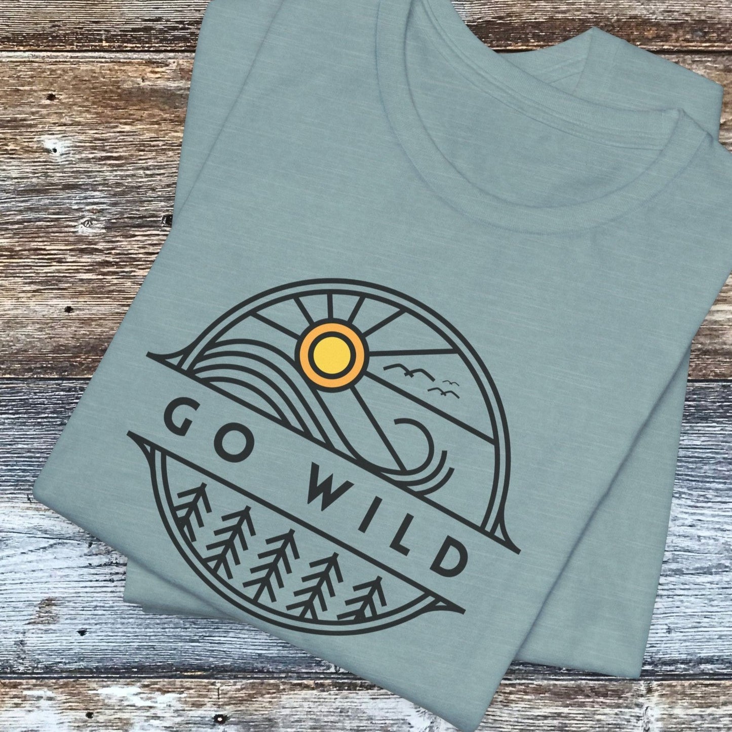 Adventure Shirt - Go Wild PNW Unisex Crew