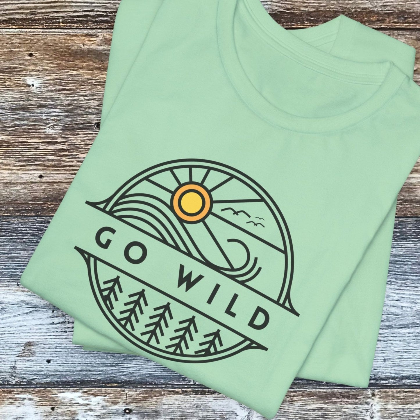 Adventure Shirt - Go Wild PNW Unisex Crew