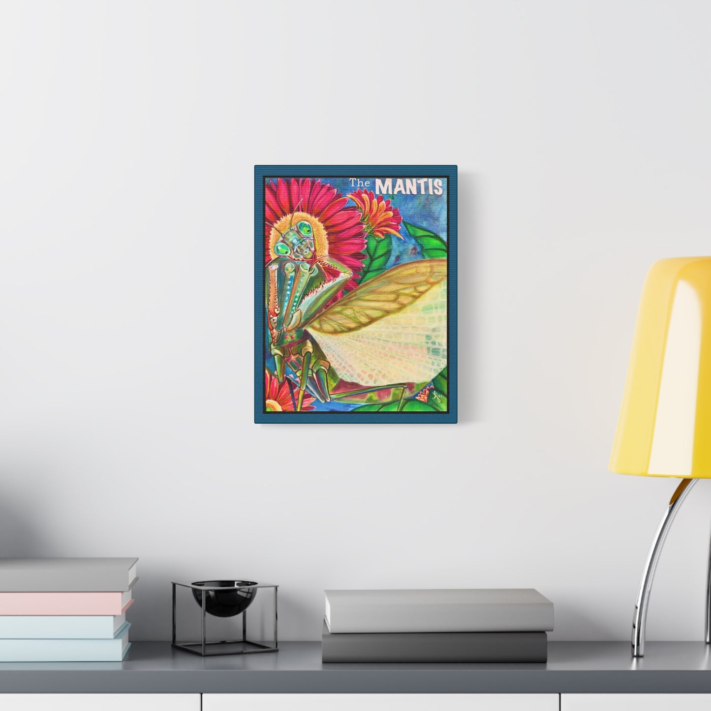 Tarot The Mantis Canvas Wall Art