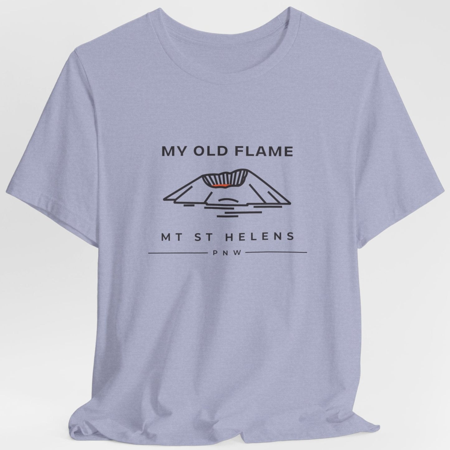 Mt St Helens Shirt - My Old Flame Unisex Crew