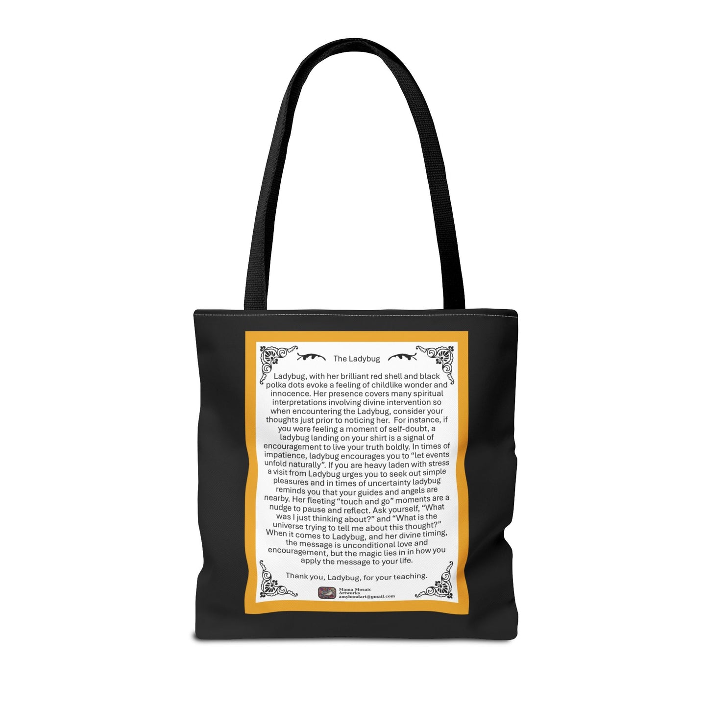 Tarot The Lady Bug Tote Bag