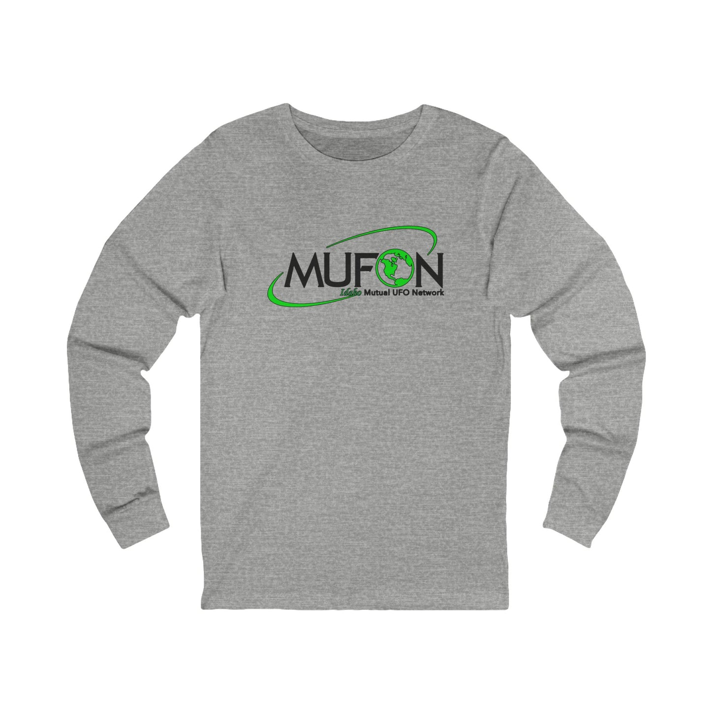 MUFON Idaho Logo, Long Sleeve Tee