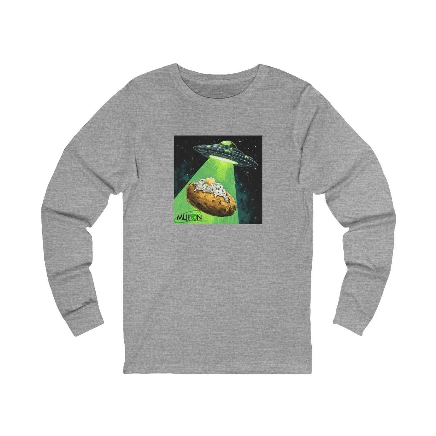 MUFON Idaho Baked Potato UFO, Long Sleeve Tee