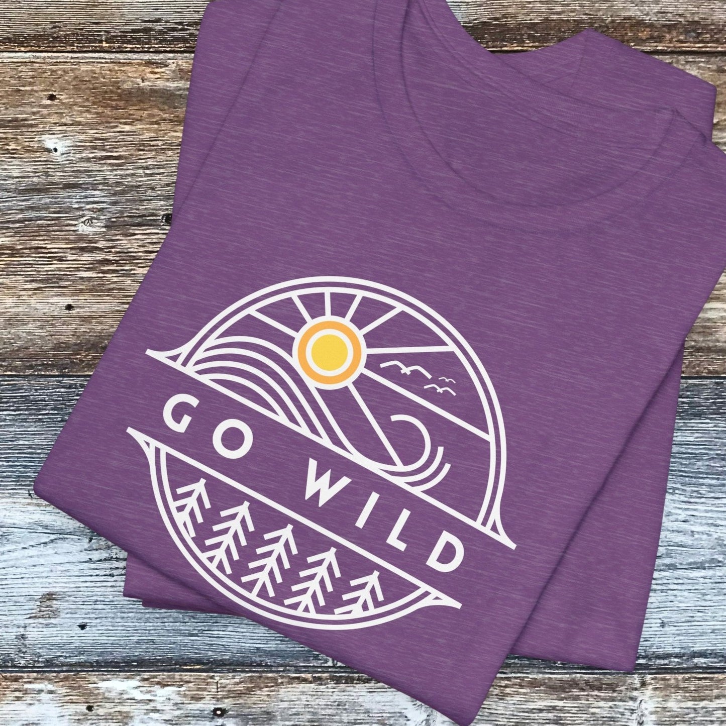 Adventure Shirt - Go Wild PNW Unisex Crew