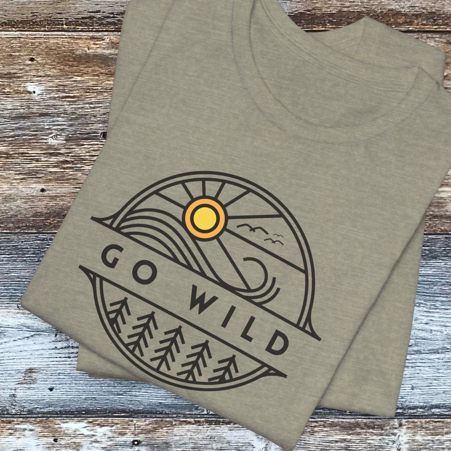 Adventure Shirt - Go Wild PNW Unisex Crew