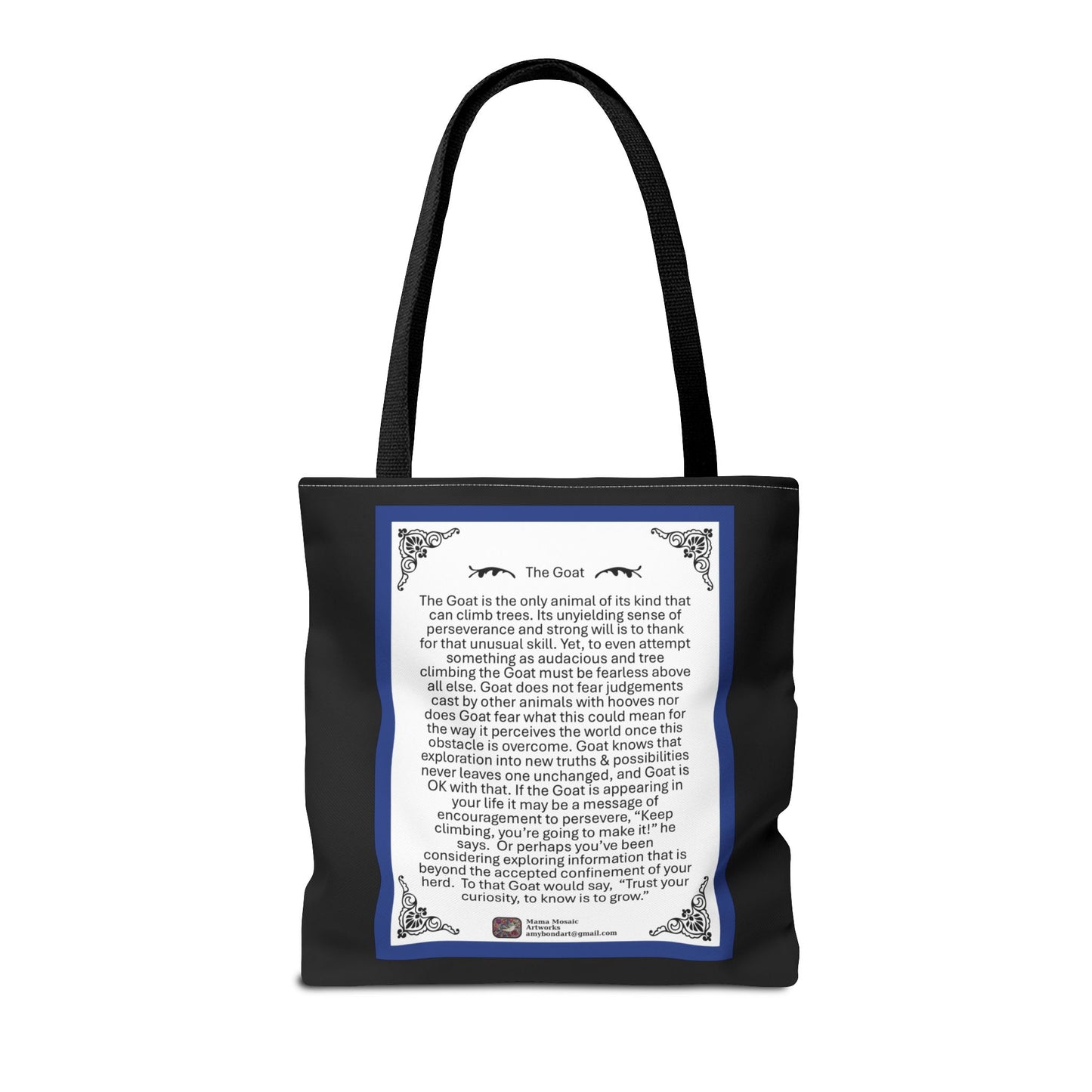 Tarot The Goat Tote Bag