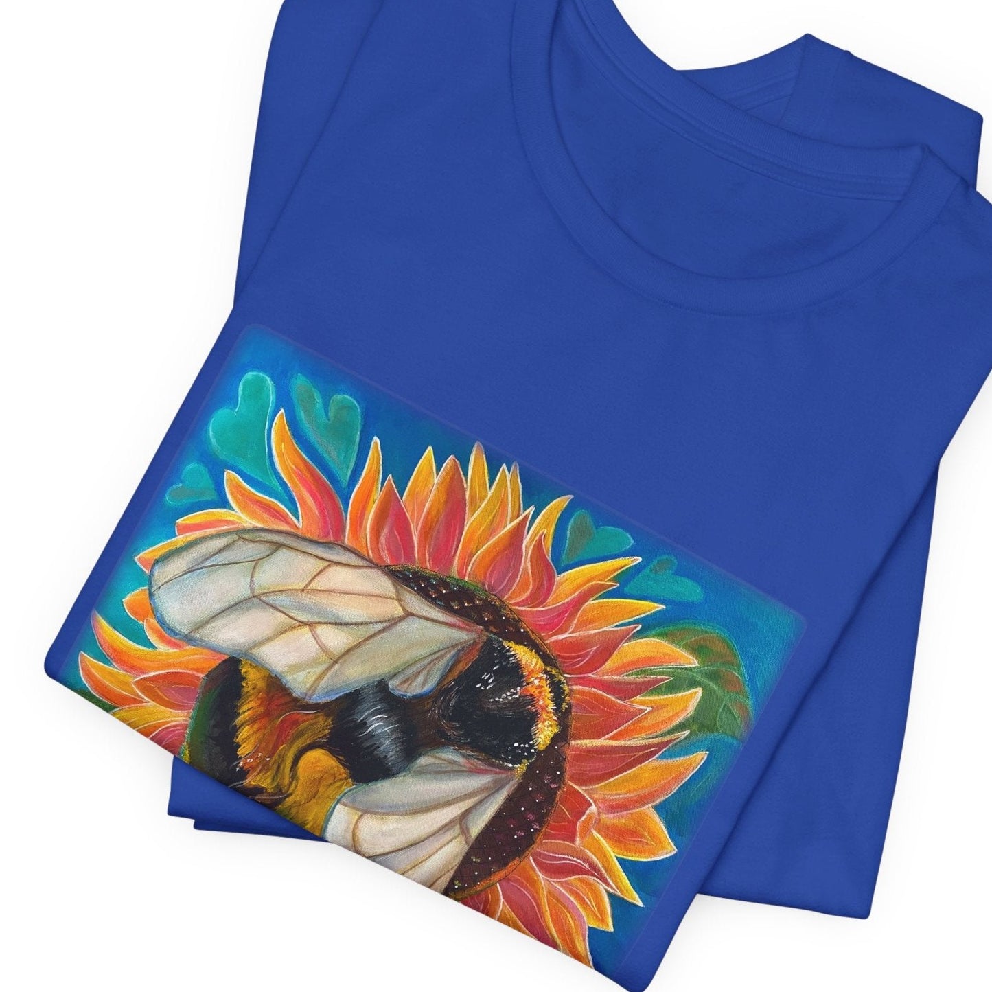 Bee Unisex TShirt - Bees Spread Love from Mama Mosaic Artworks