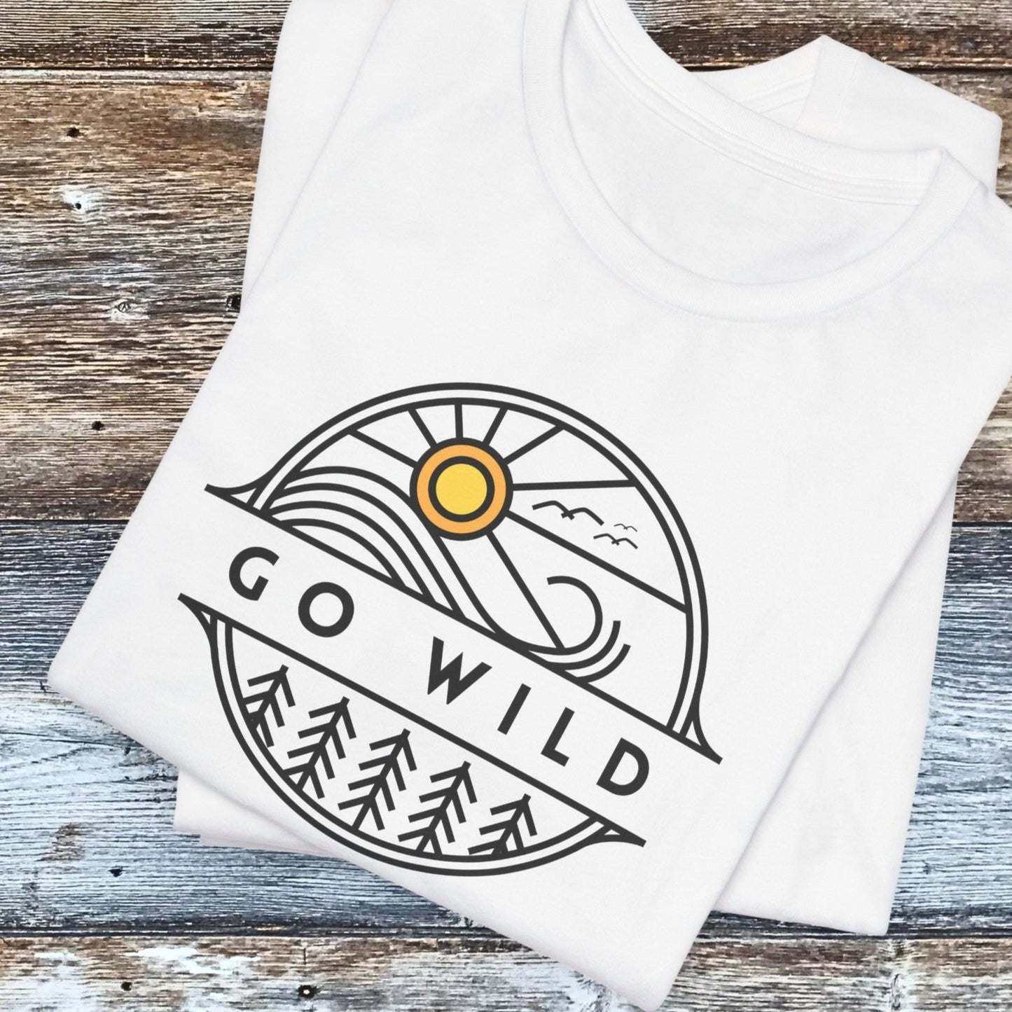 Adventure Shirt - Go Wild PNW Unisex Crew