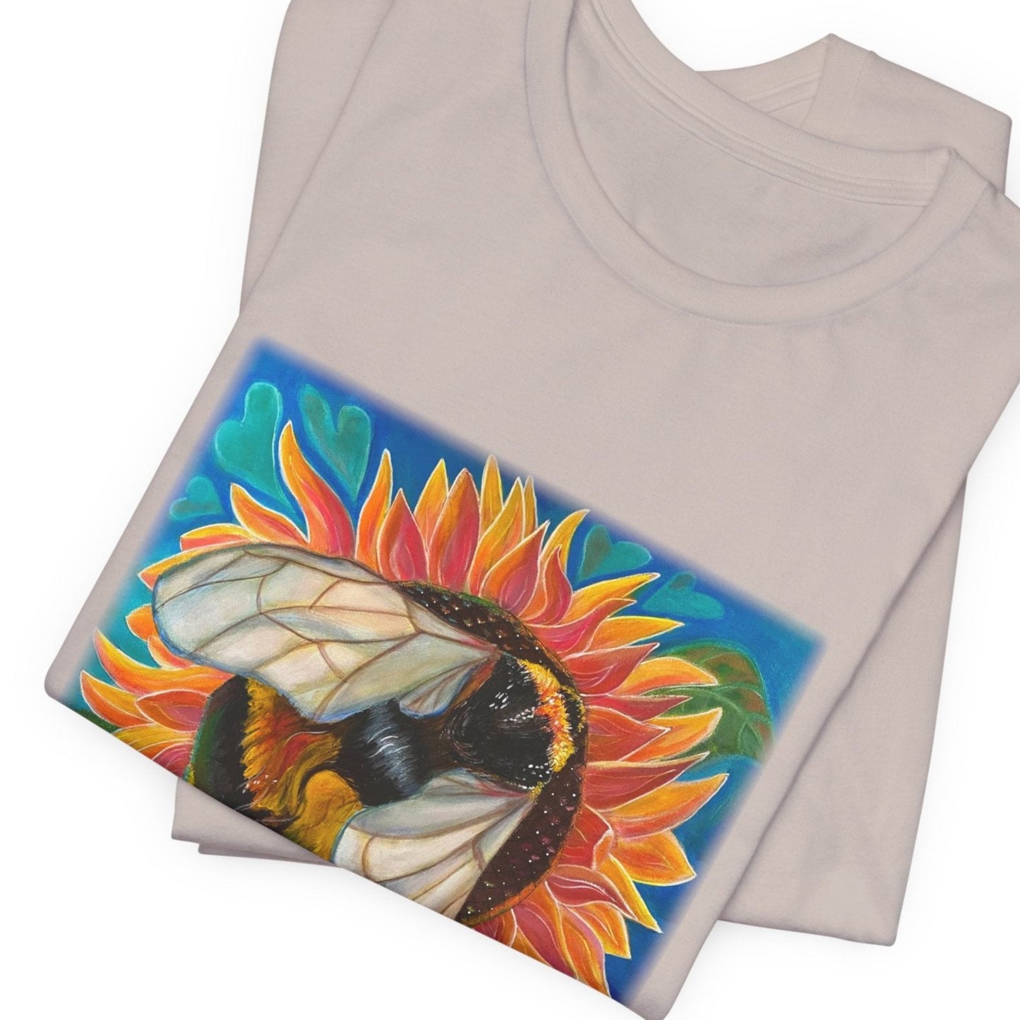 Bee Unisex TShirt - Bees Spread Love from Mama Mosaic Artworks