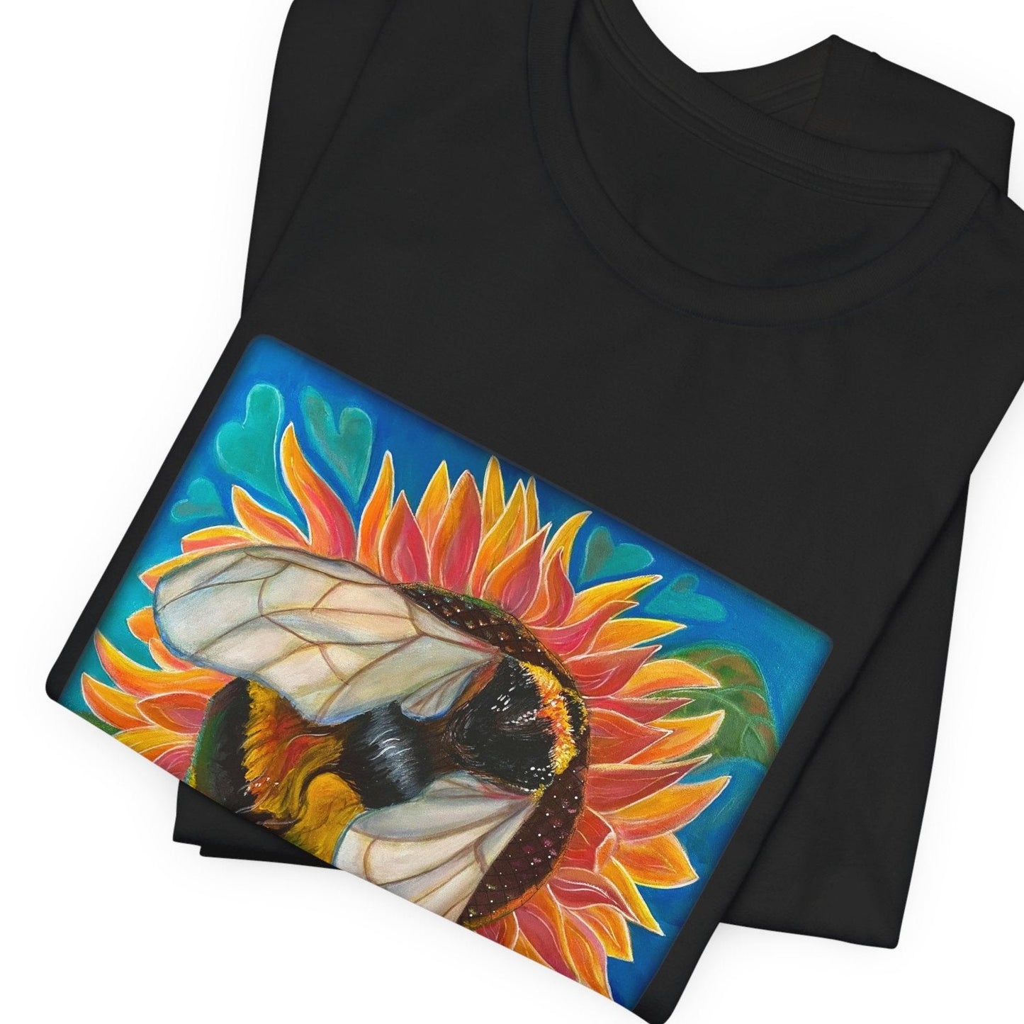 Bee Unisex TShirt - Bees Spread Love from Mama Mosaic Artworks