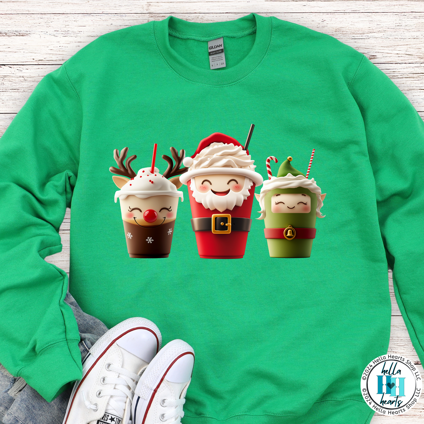 Christmas Coffee Sweatshirt - Unisex Crew