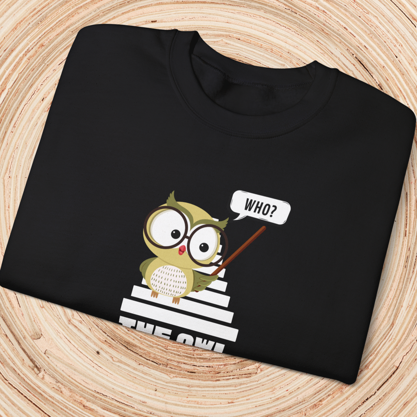 The Staircase Sweatshirt - The Owl Did It Unisex Crew