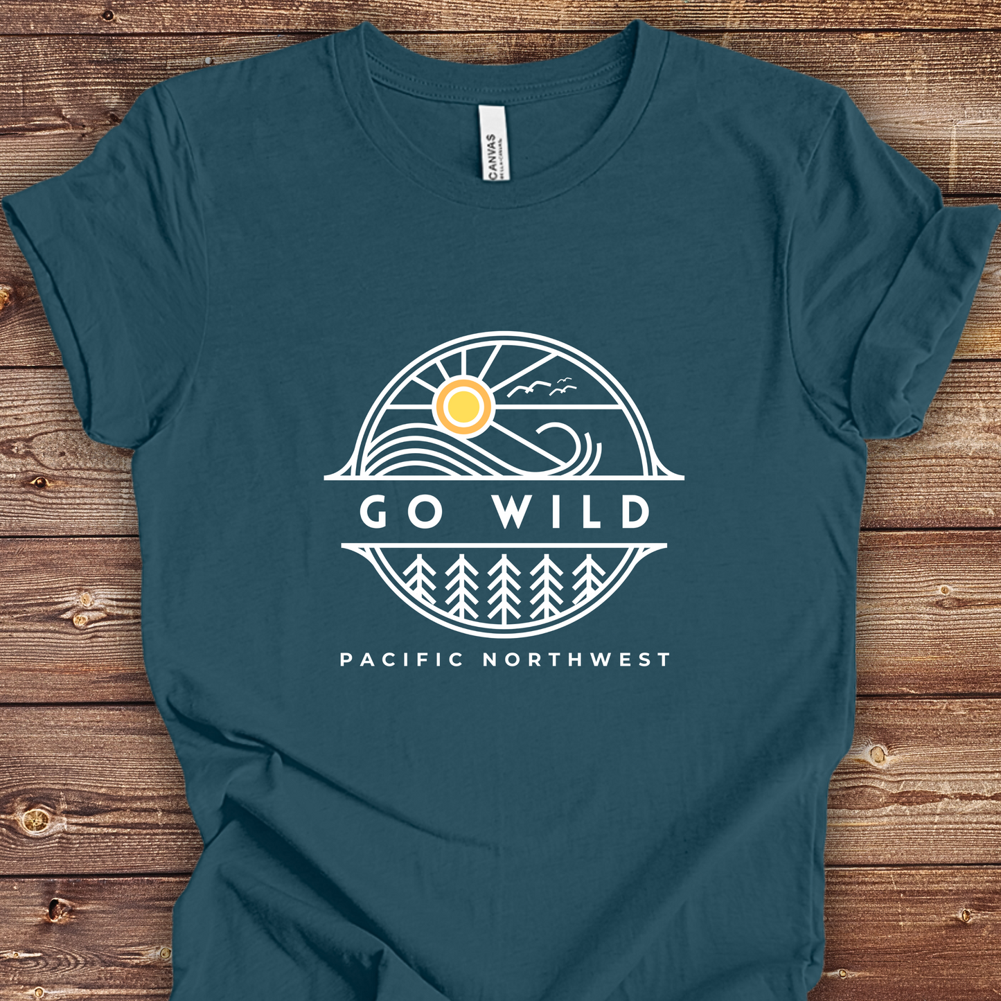 Adventure Shirt - Go Wild PNW Unisex Crew