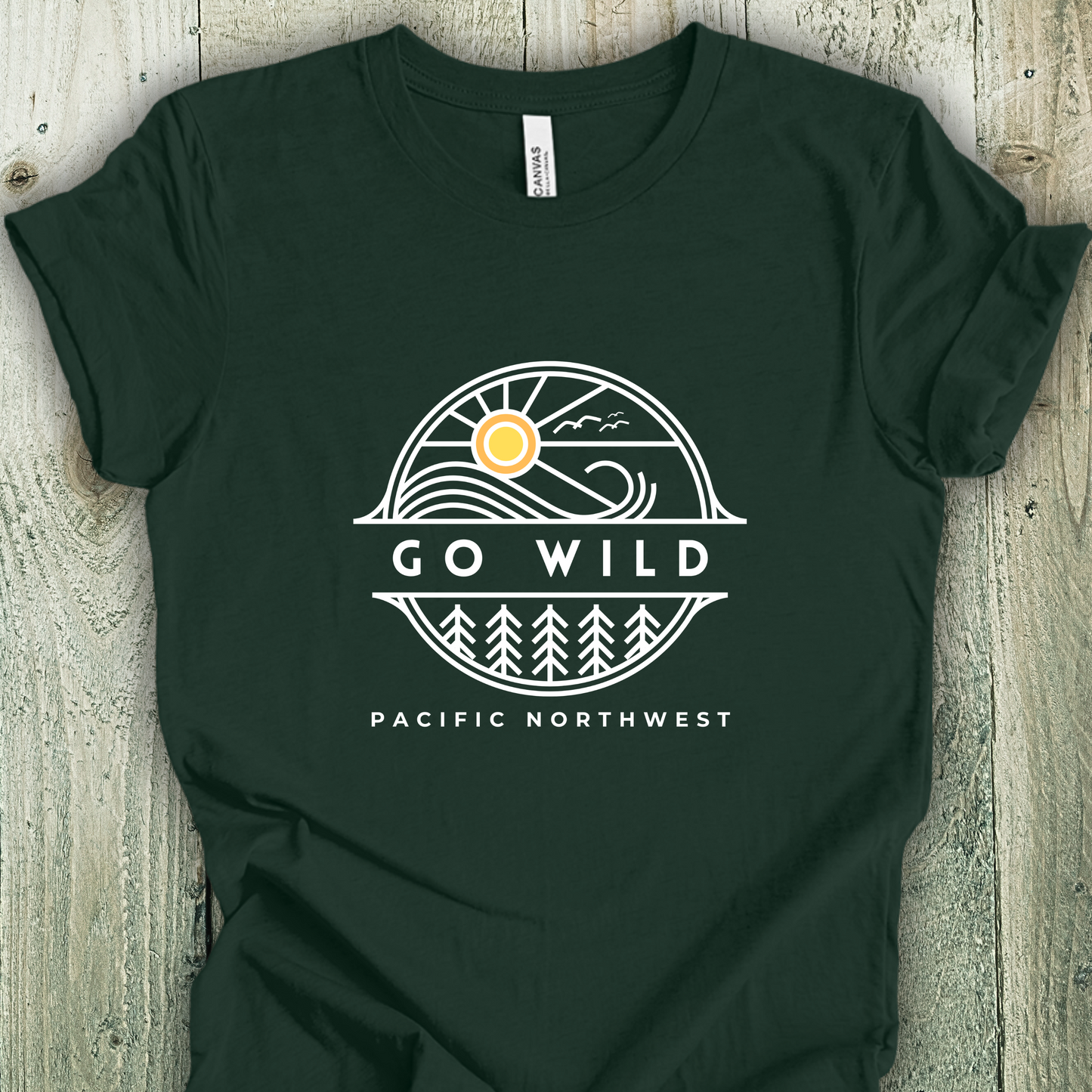 Adventure Shirt - Go Wild PNW Unisex Crew