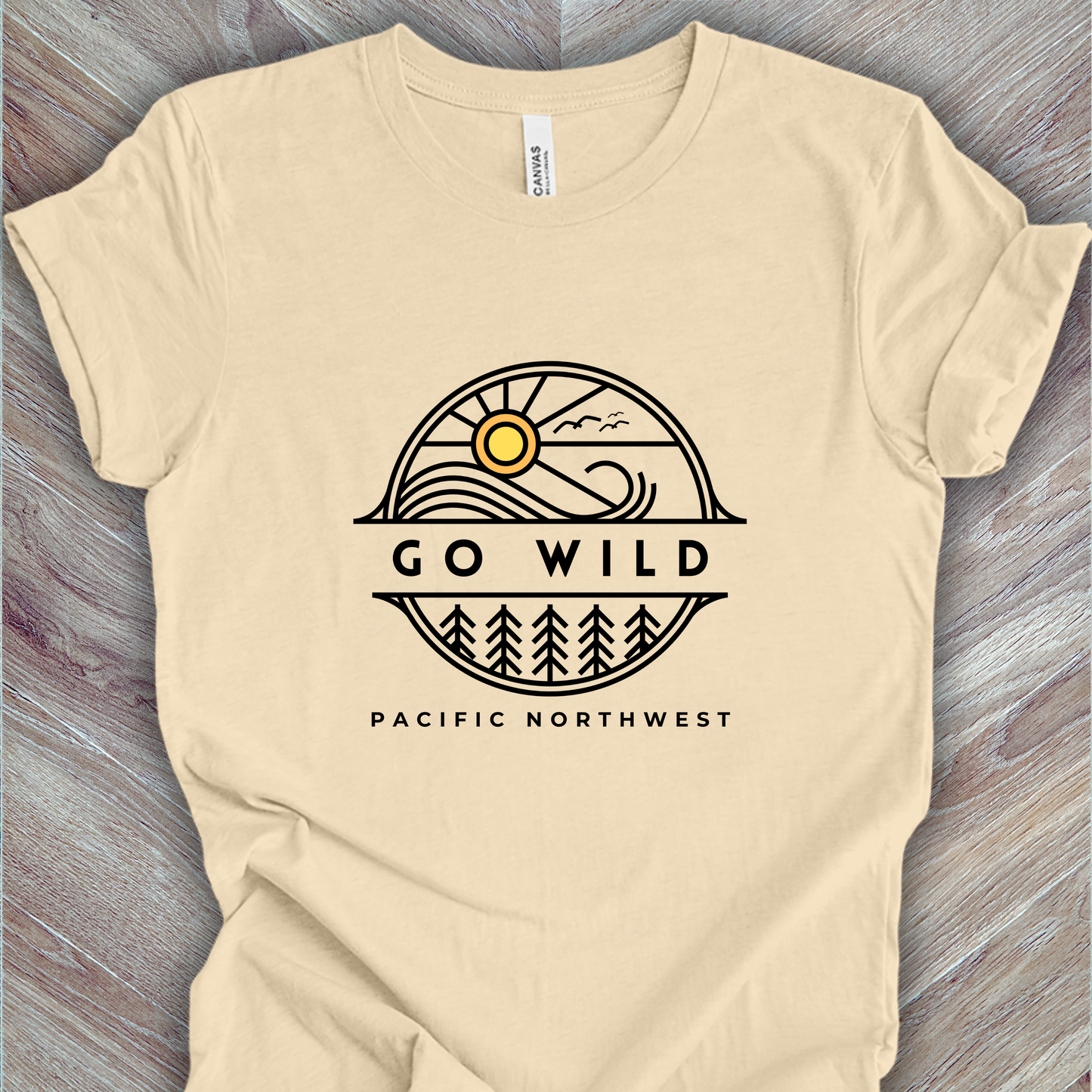 Adventure Shirt - Go Wild PNW Unisex Crew