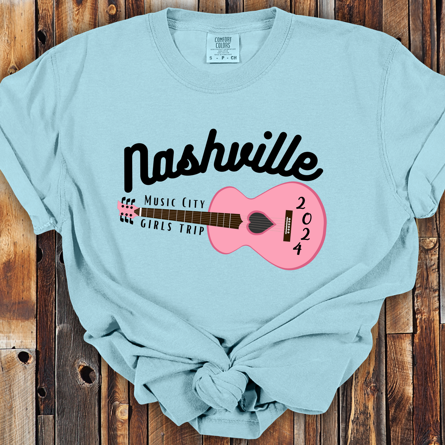 Nashville 2024 Girls Trip Comfort Colors Unisex TShirt