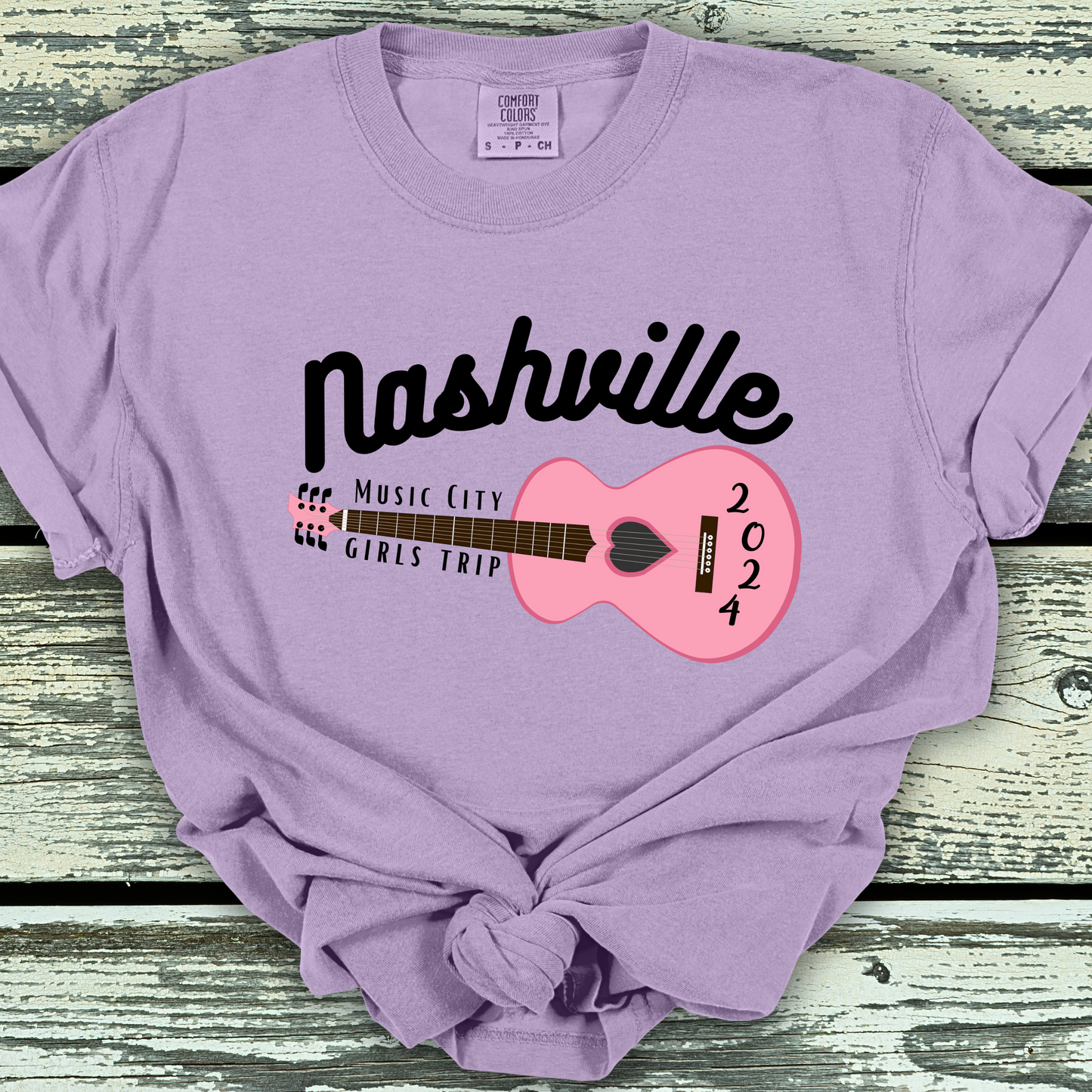 Nashville 2024 Girls Trip Comfort Colors Unisex TShirt
