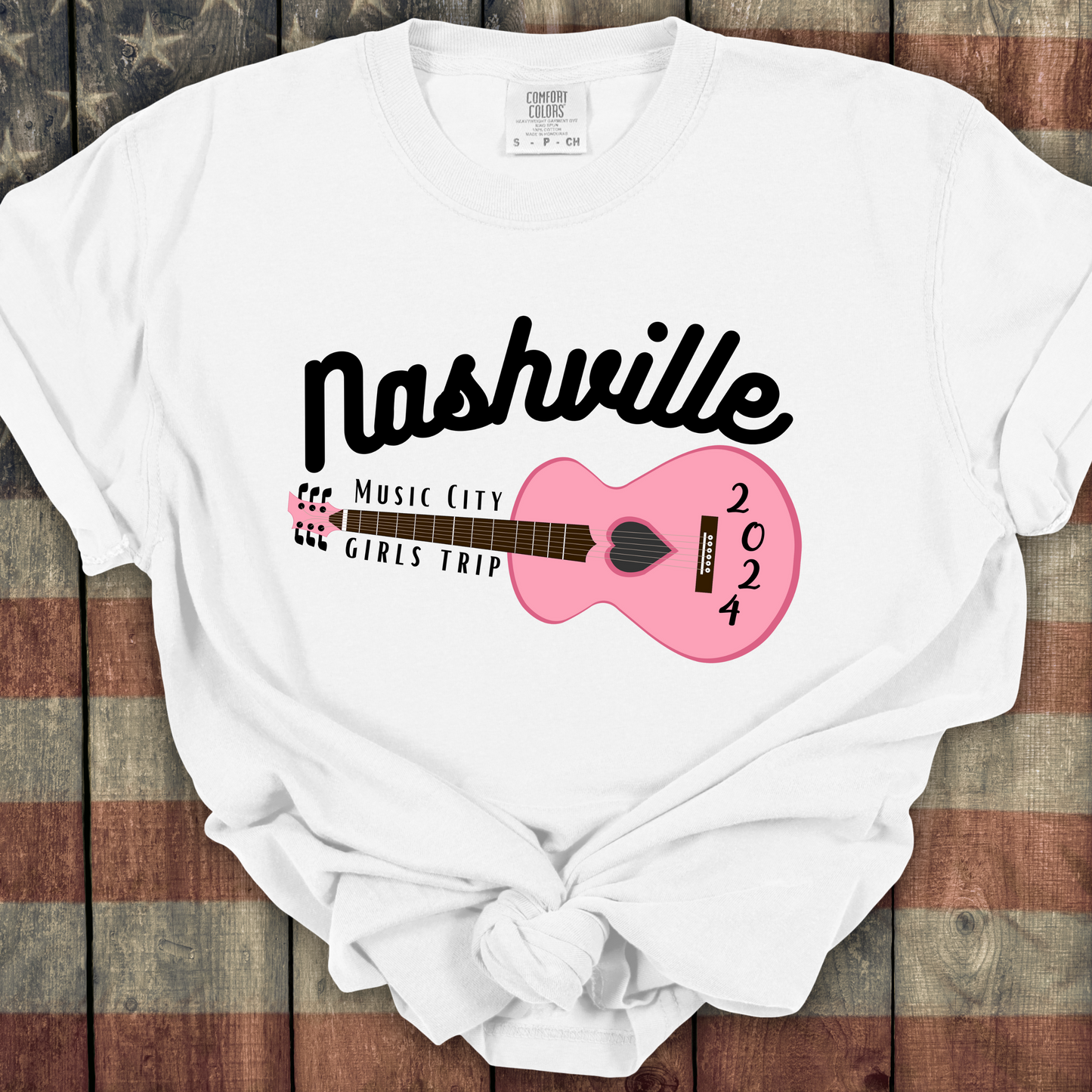 Nashville 2024 Girls Trip Comfort Colors Unisex TShirt