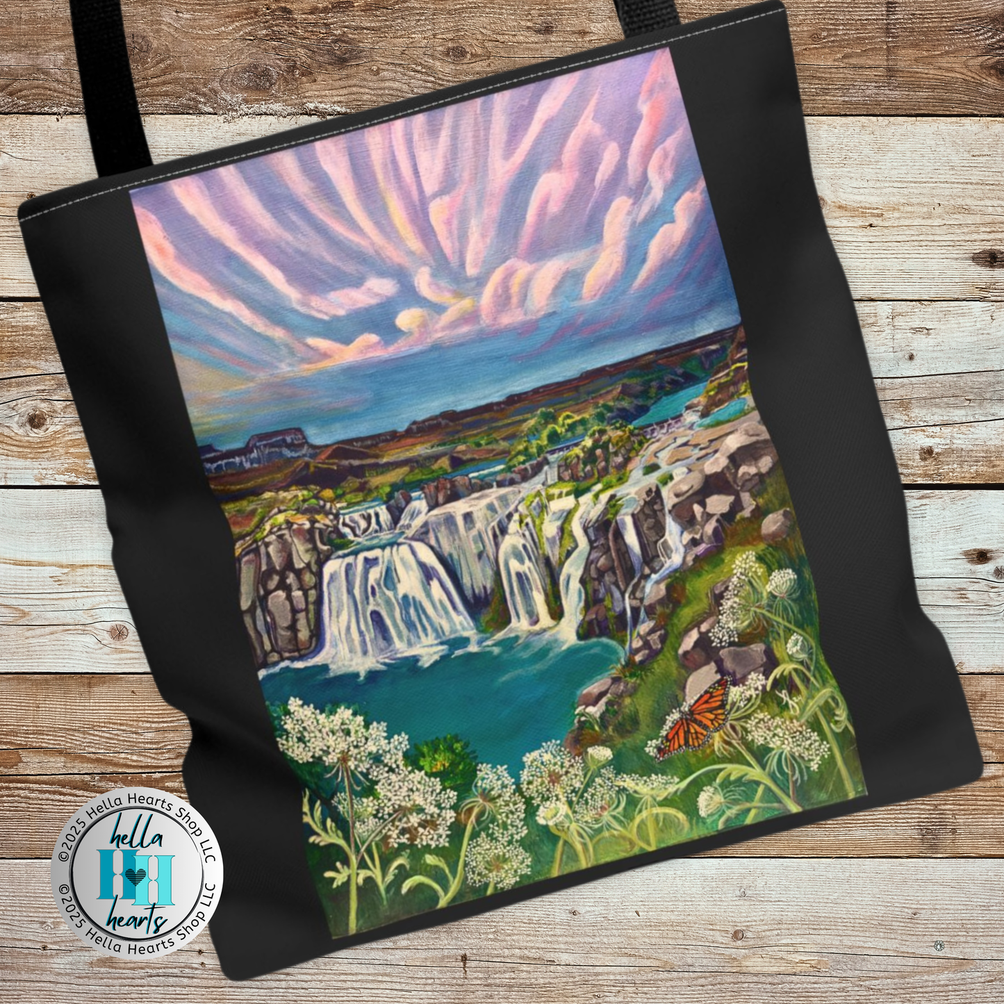 Shoshone Falls Idaho Tote Bag - from Mama Mosaic Artworks