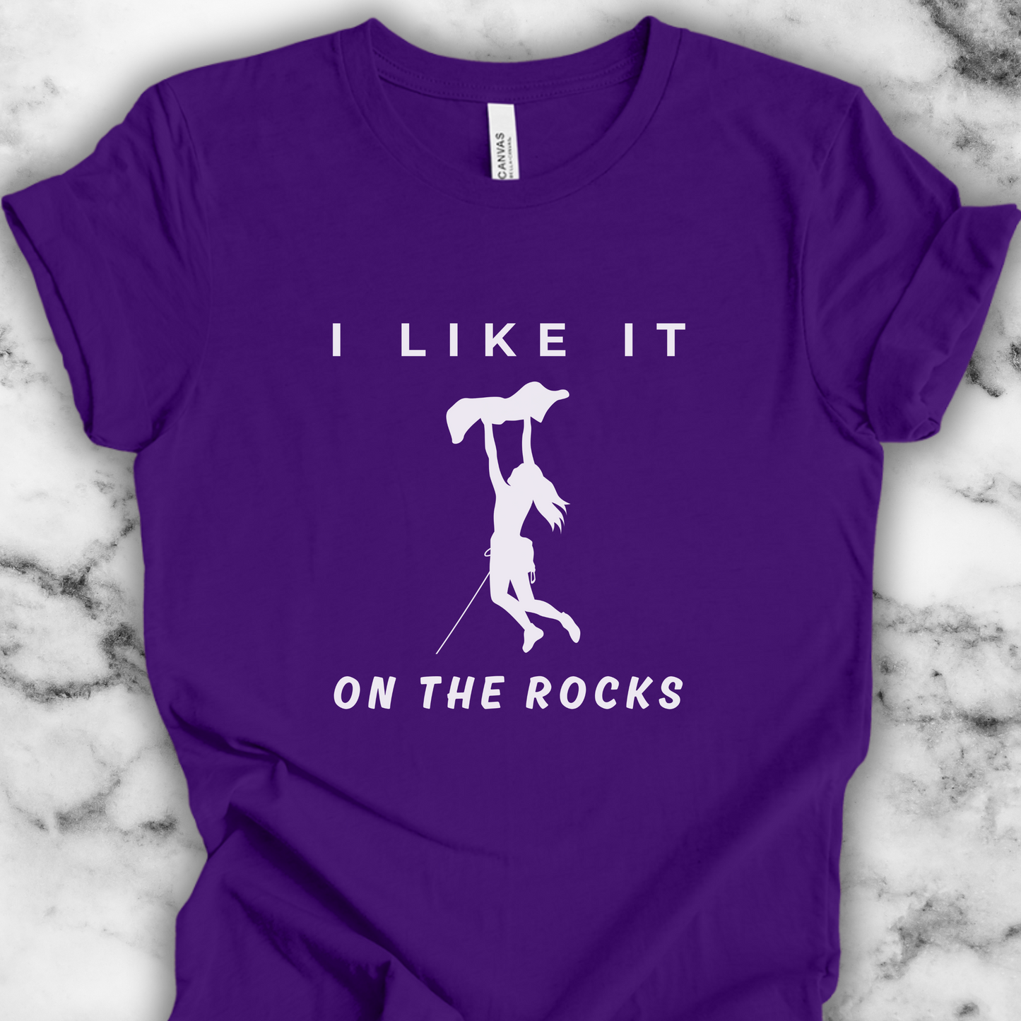 On the Rocks, Rock Climbing Unisex TShirt