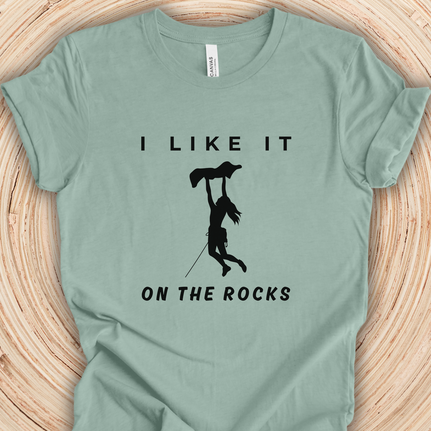 On the Rocks, Rock Climbing Unisex TShirt