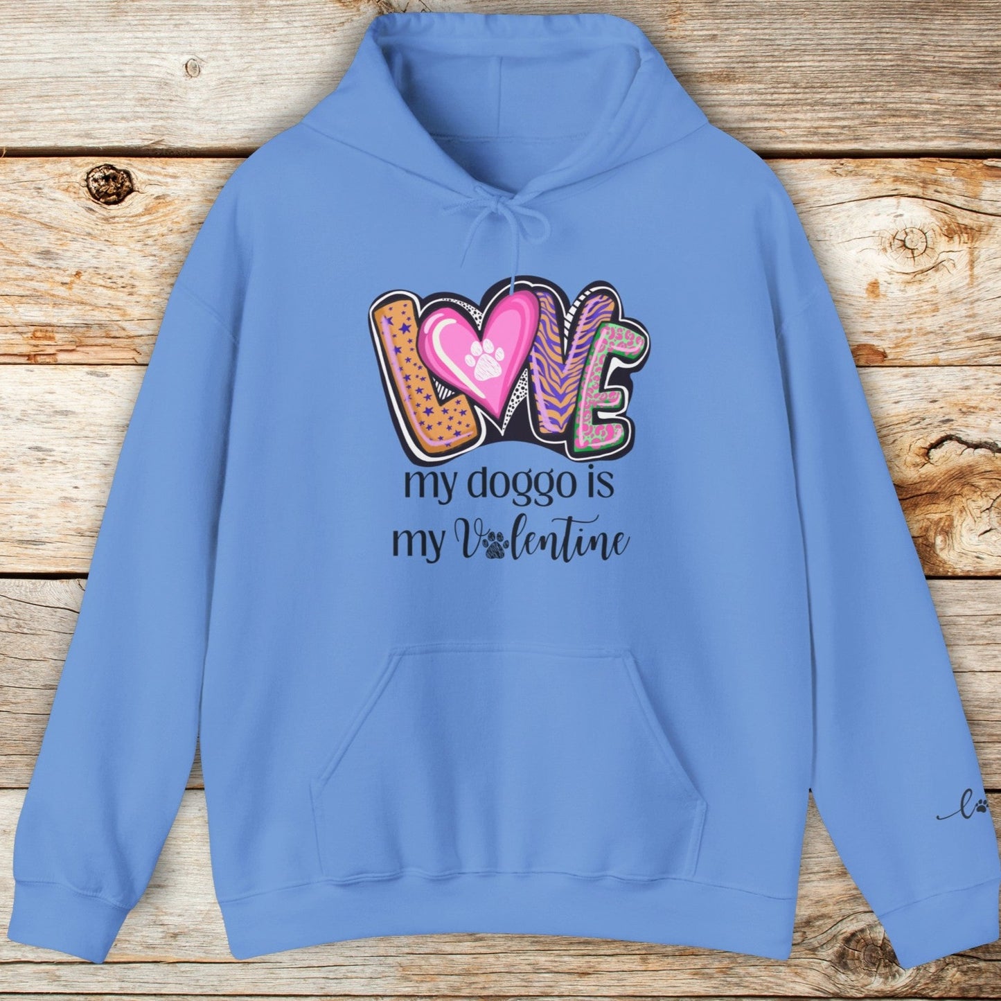 My Doggo is My Valentine Unisex Hoodie