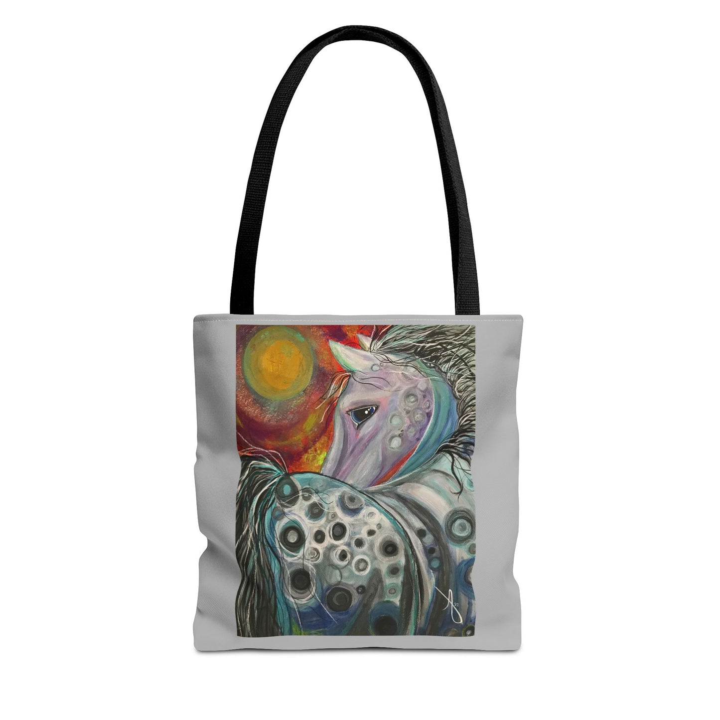 Appaloosa Tote Bag - Original Art, Venus Appaloosa from Mama Mosaic Artworks - 3 Sizes