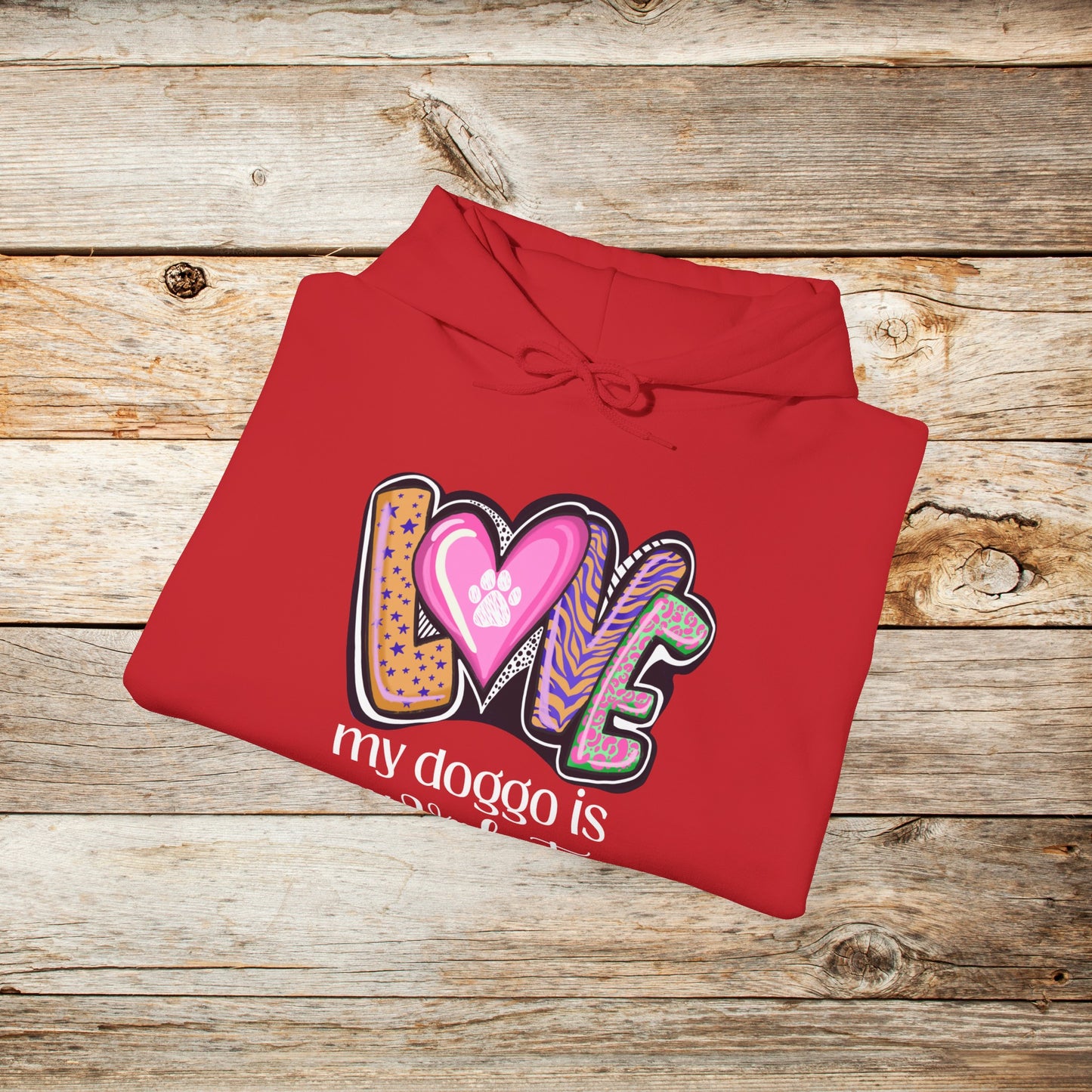 My Doggo is My Valentine Unisex Hoodie