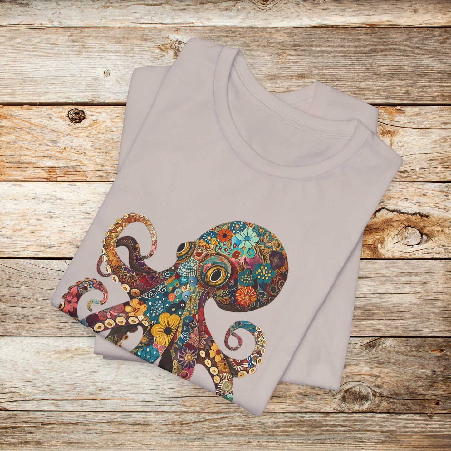 Octopus Shirt - Funky Pattern Unisex Crew