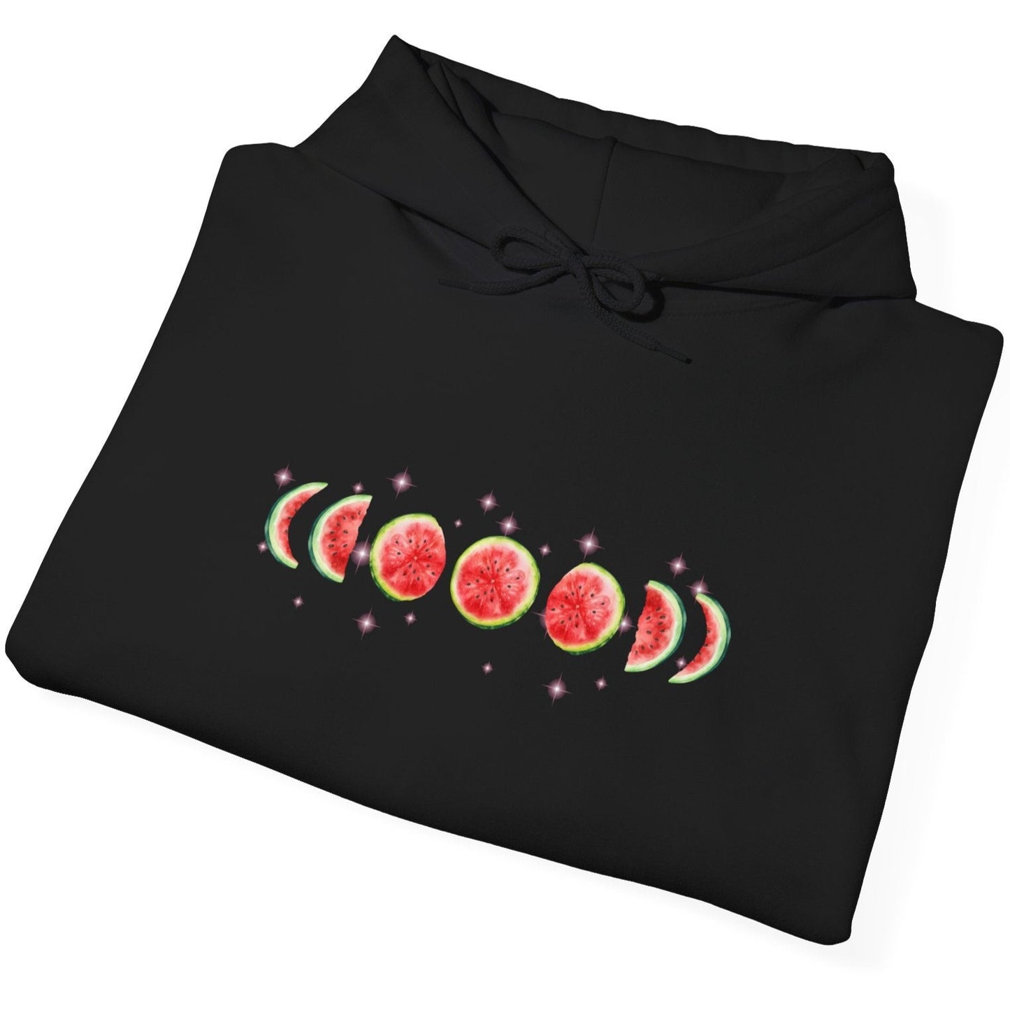 Hoodie - Stages of a Watermelon Moon Unisex Hooded Sweatshirt