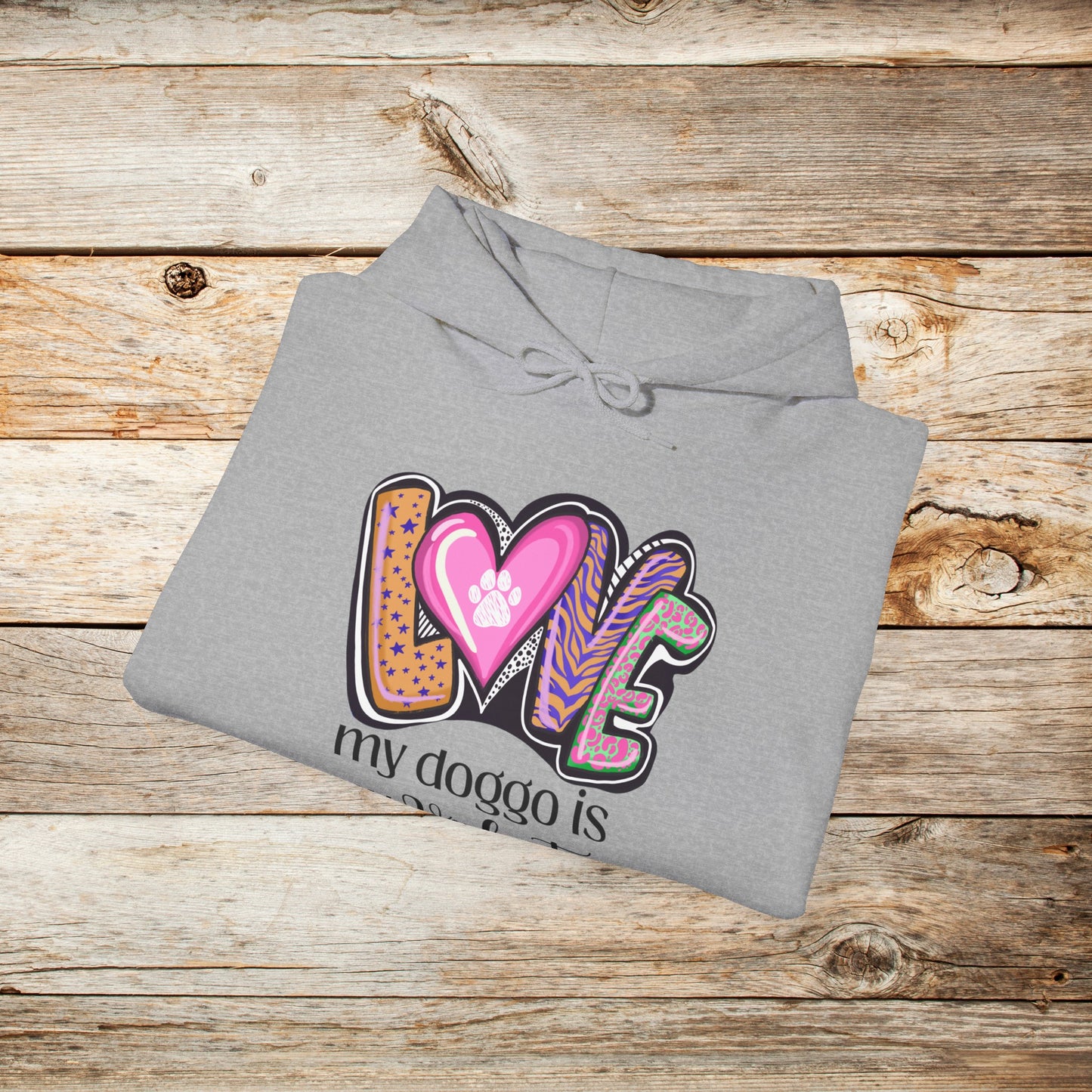 My Doggo is My Valentine Unisex Hoodie