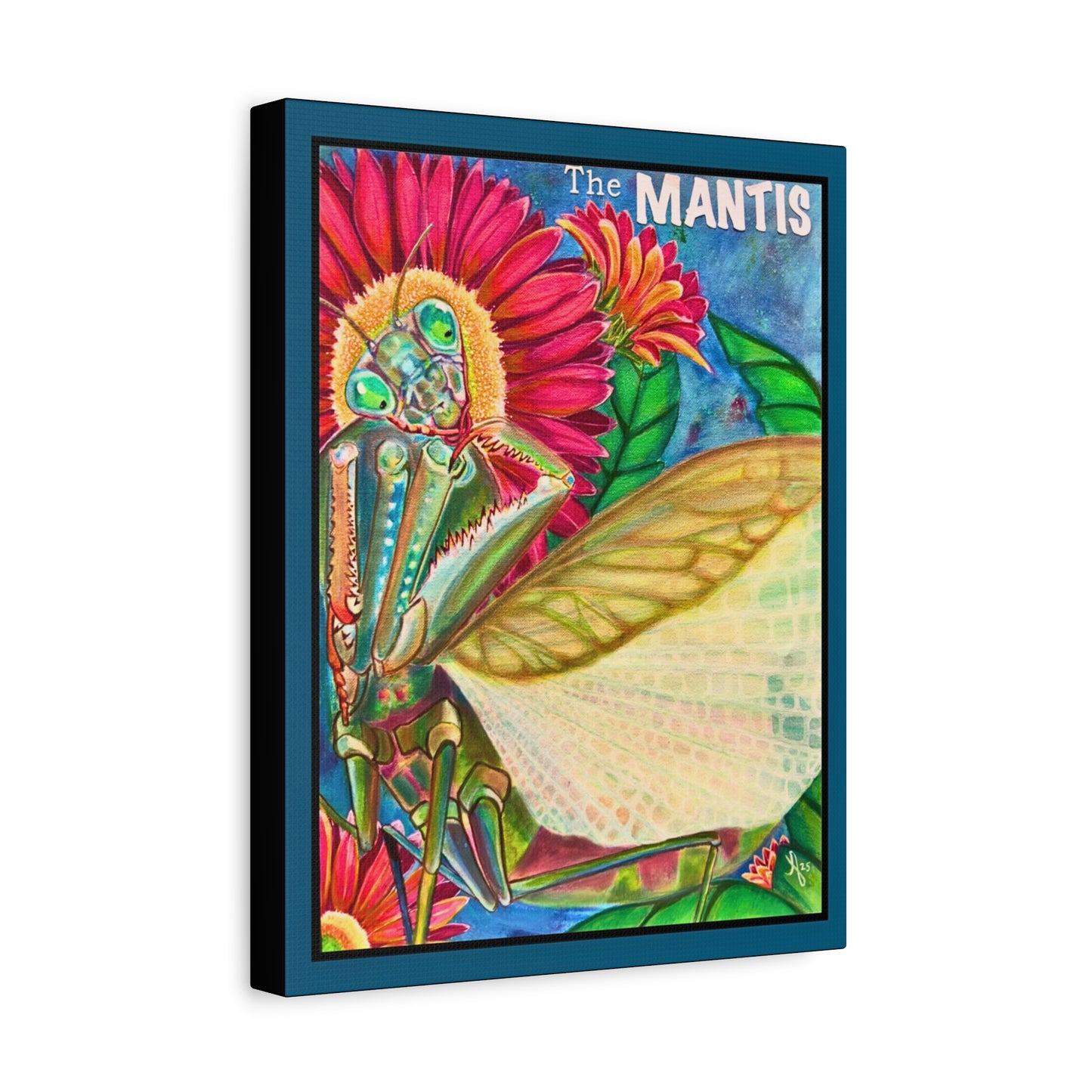 Tarot The Mantis Canvas Wall Art
