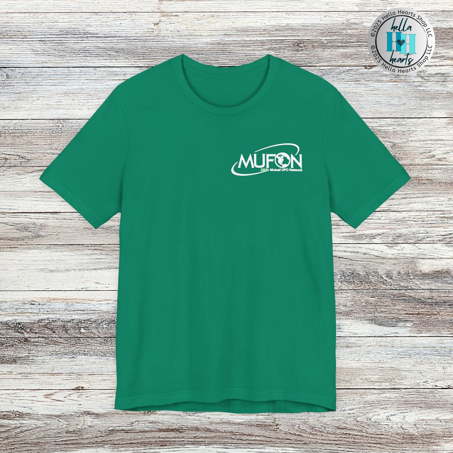 MUFON Idaho Logo Front and Back Shirt, Unisex
