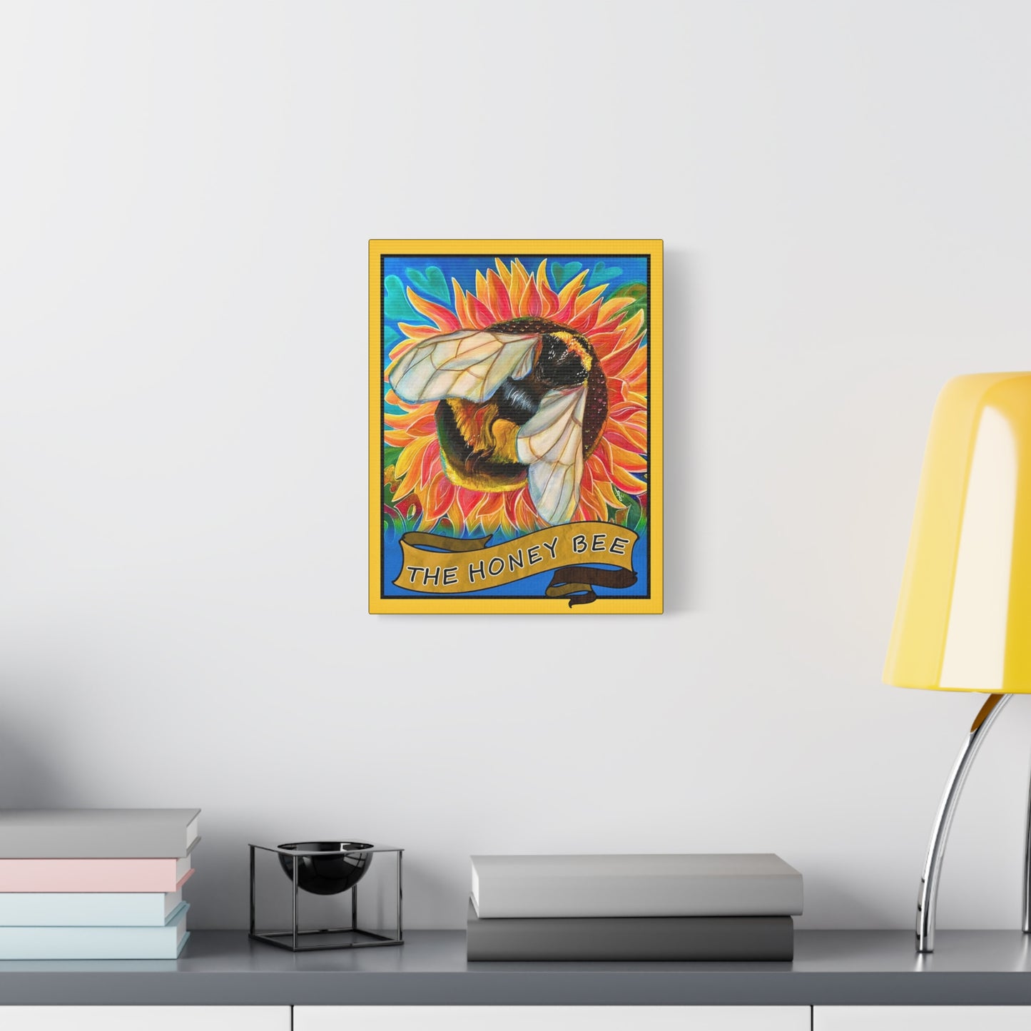 Tarot The Honey Bee Canvas Wall Art