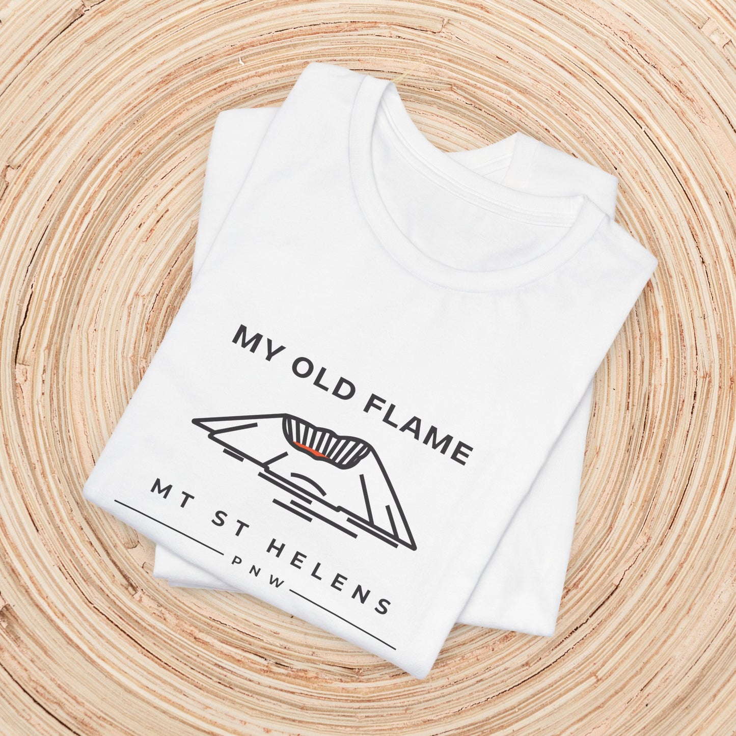 My Old Flame Mt St Helens Unisex TShirt