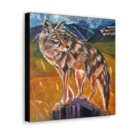 Fine Art Canvas - Lady of the Plains from Mama Mosaic Artworks