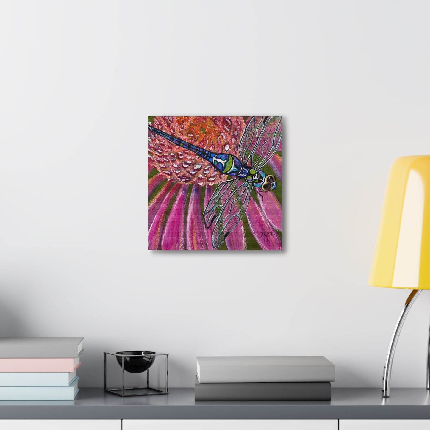 Fine Art Canvas - Garden Jewel from Mama Mosaic Artworks