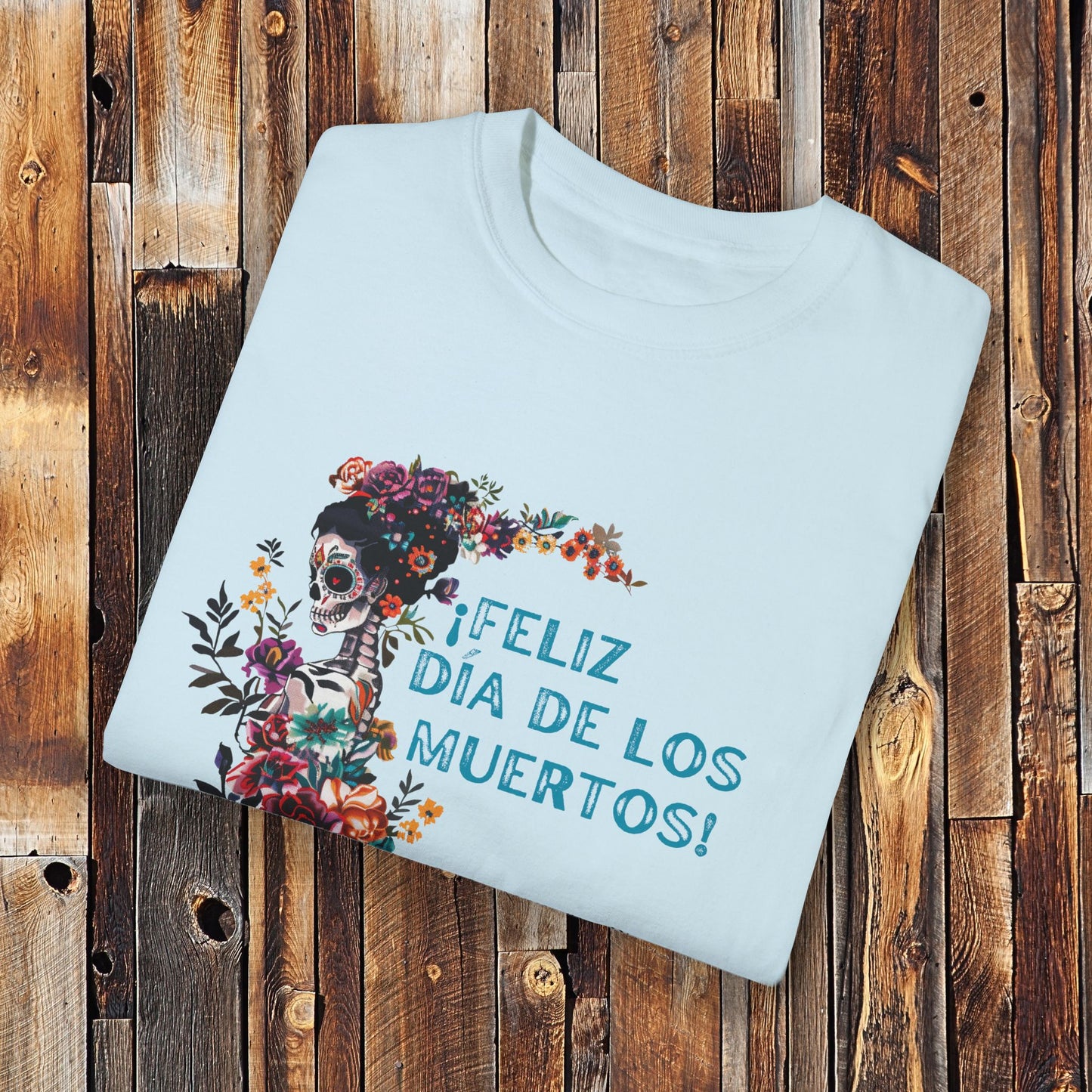 La Catrina Shirt - Calavera Day of the Dead TShirt - Comfort Colors Unisex Crew