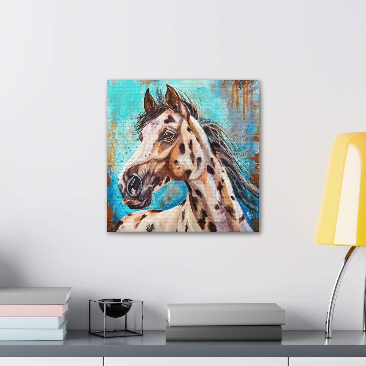 Canvas Wall Art - Gypsy From Mama Mosaic Artworks - Comes Ready to Hang