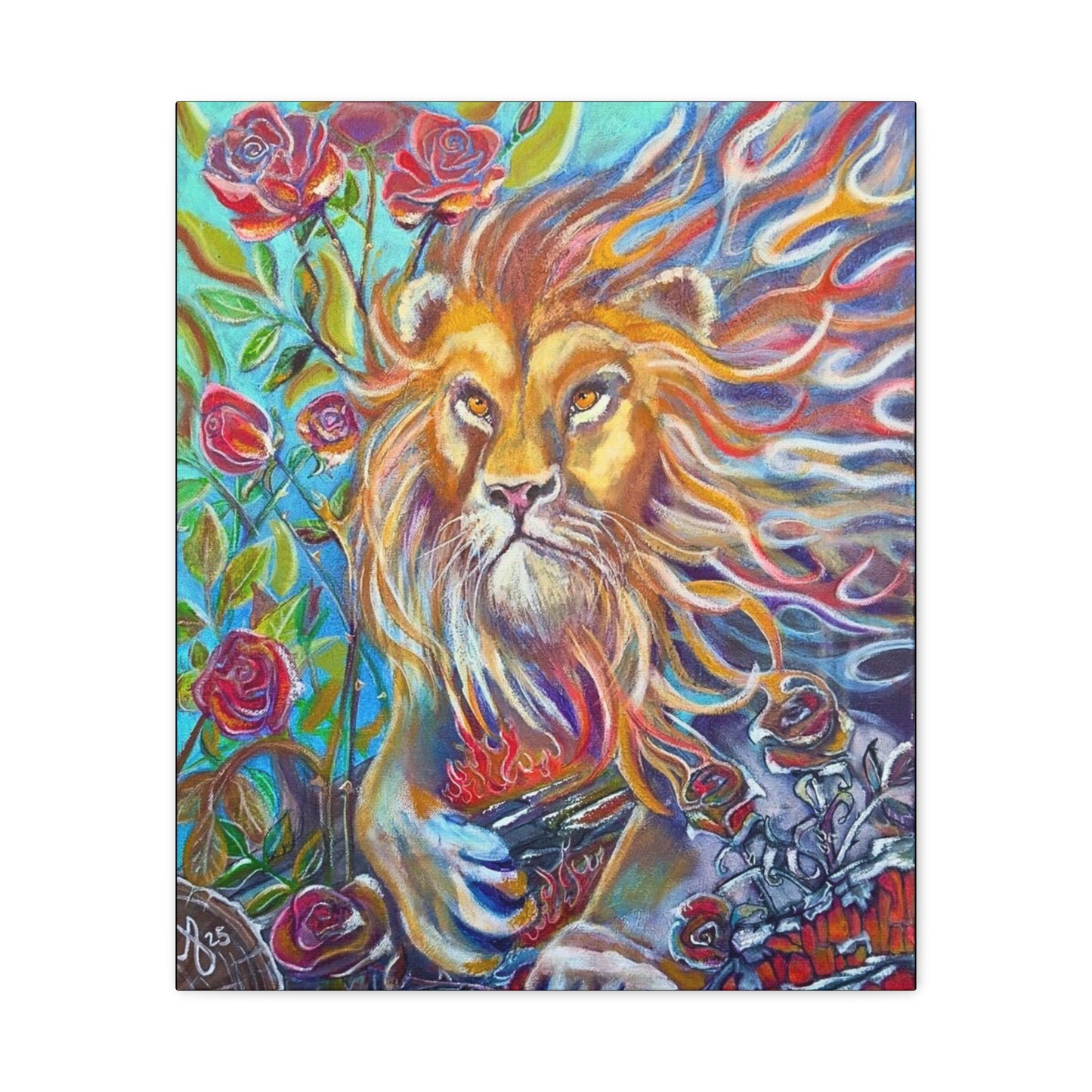 Lion - Mama Mosaic Artworks