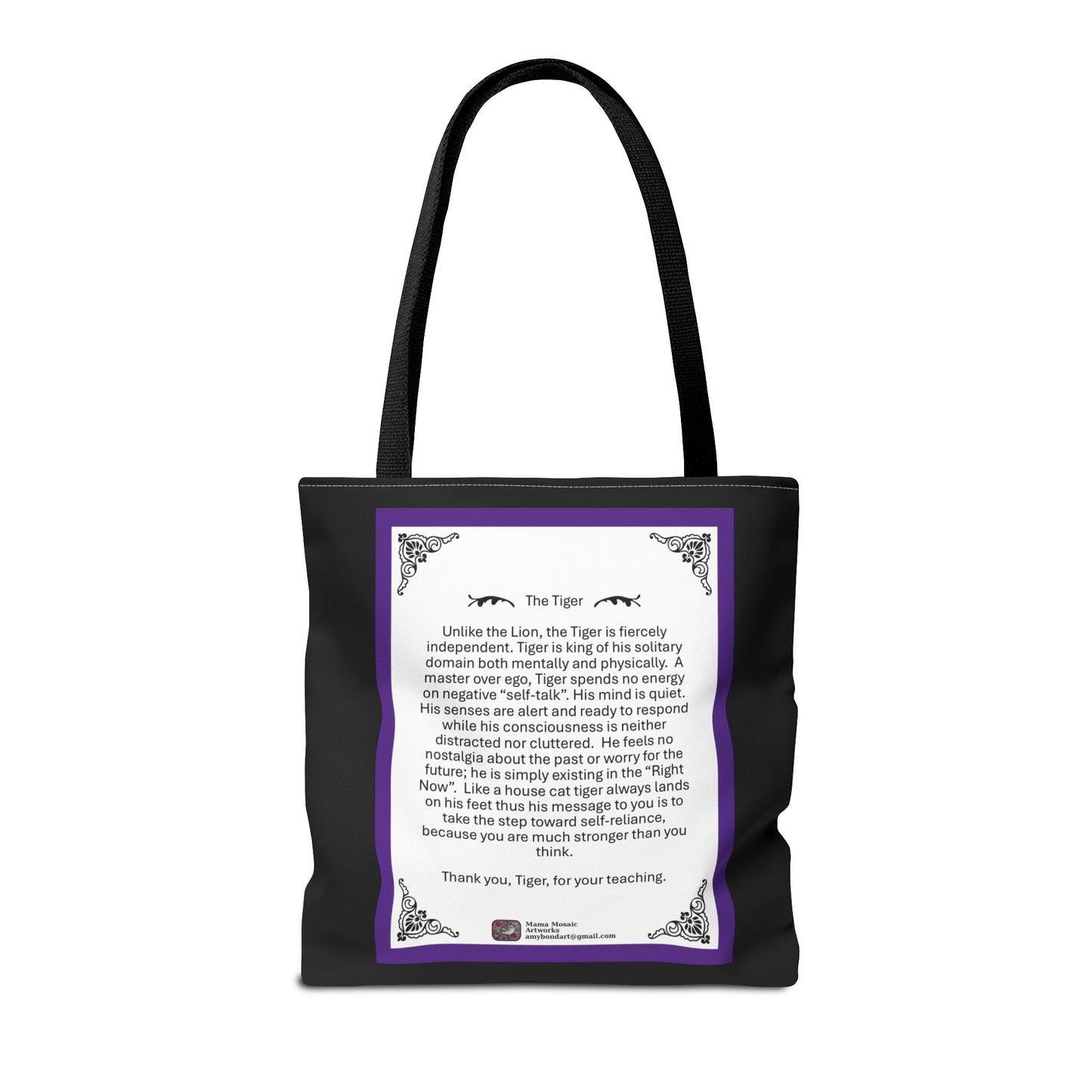 Tarot The Tiger Tote Bag
