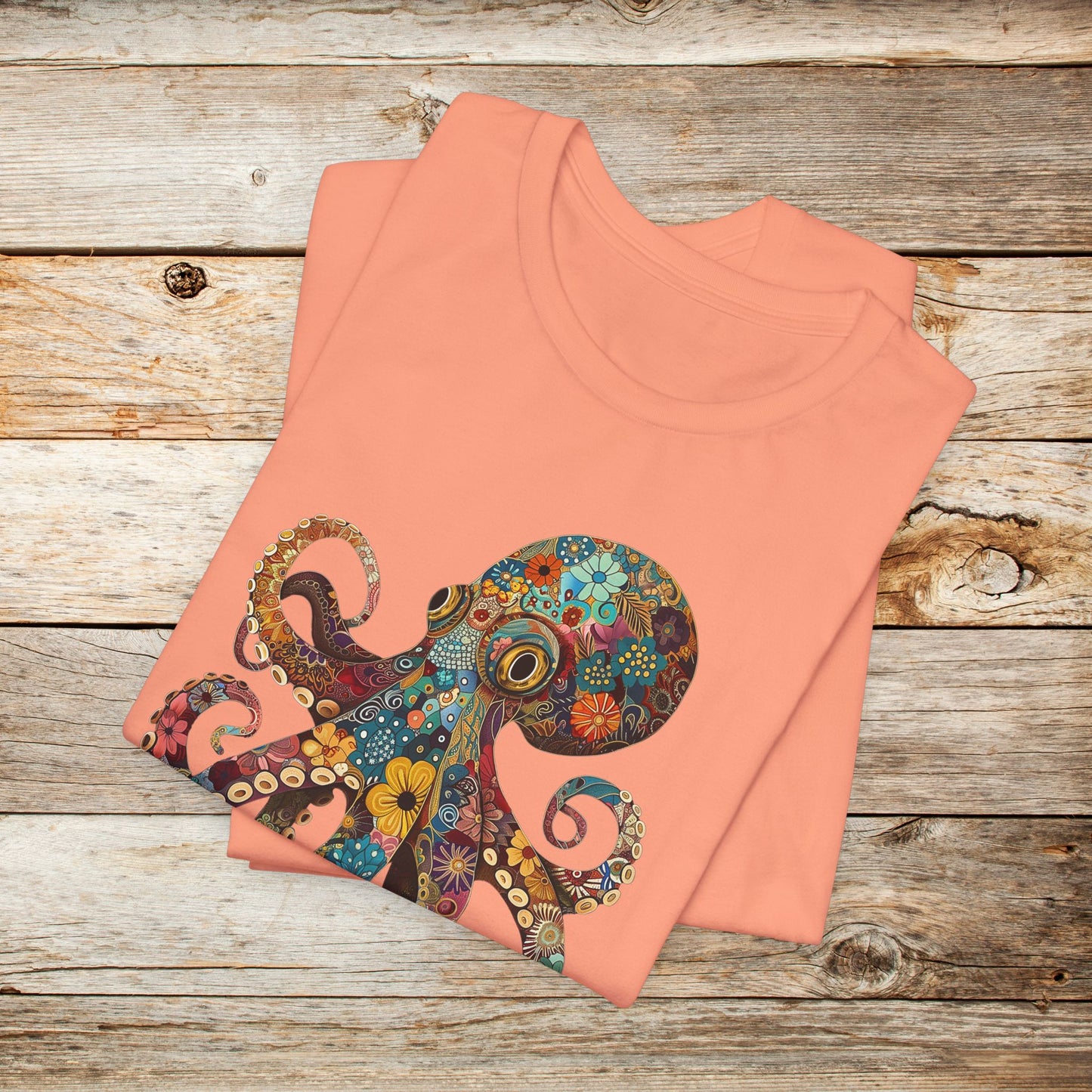 Octopus Shirt - Funky Pattern Unisex Crew