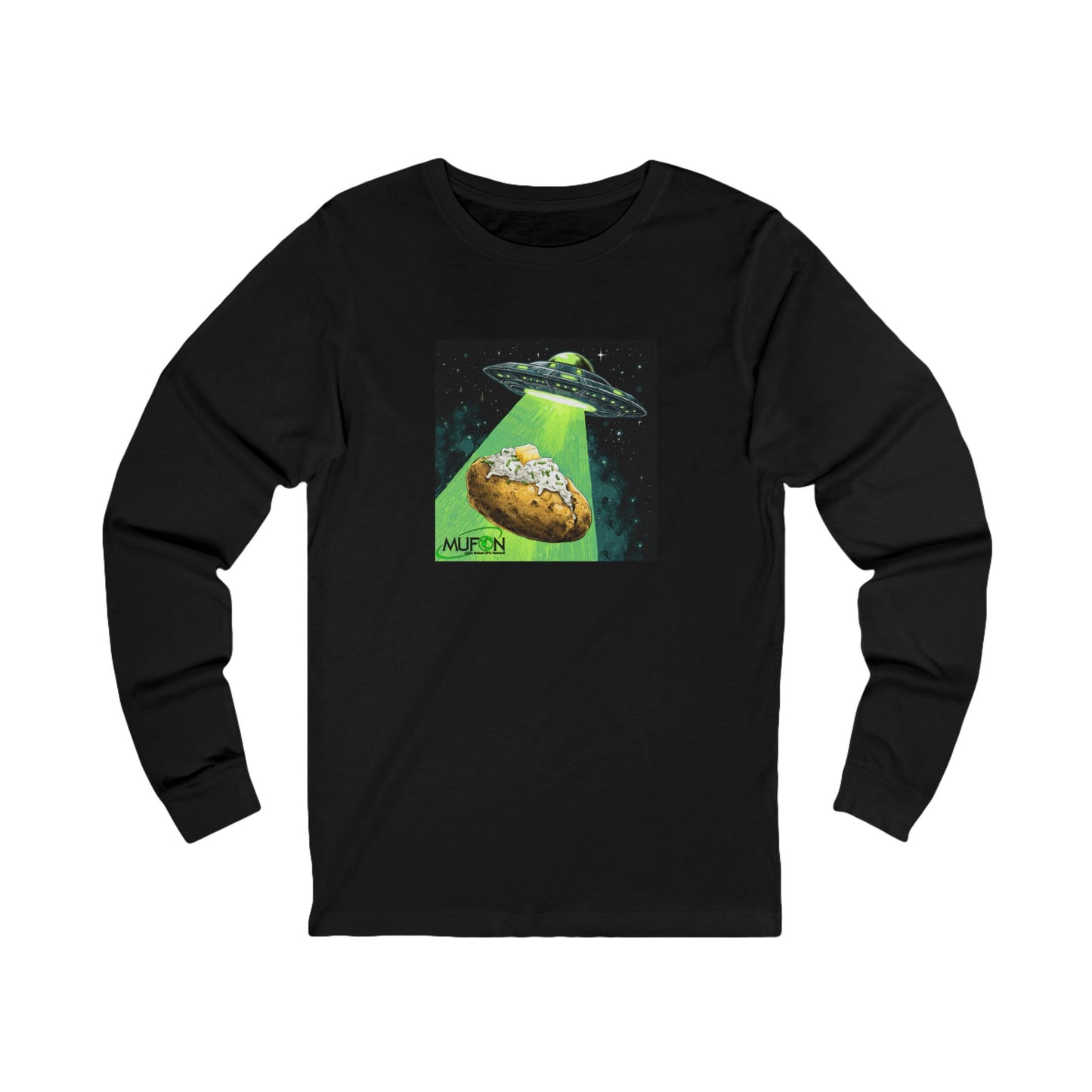 MUFON Idaho Baked Potato UFO, Long Sleeve Tee