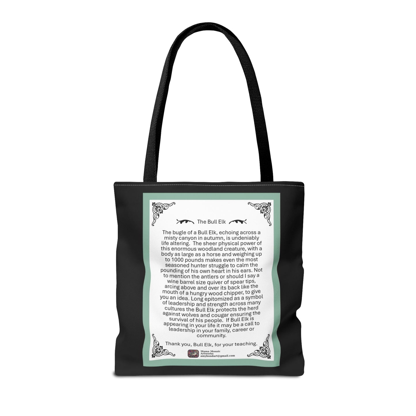 Tarot The Elk Tote Bag