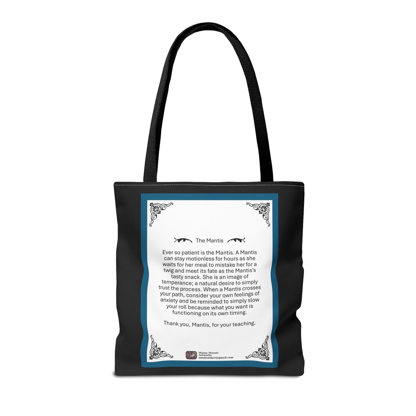 Tarot The Mantis Tote Bag