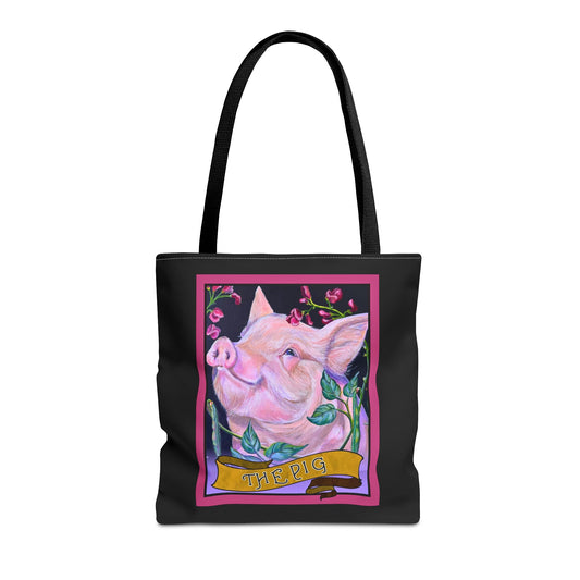 Tarot The Pig Tote Bag