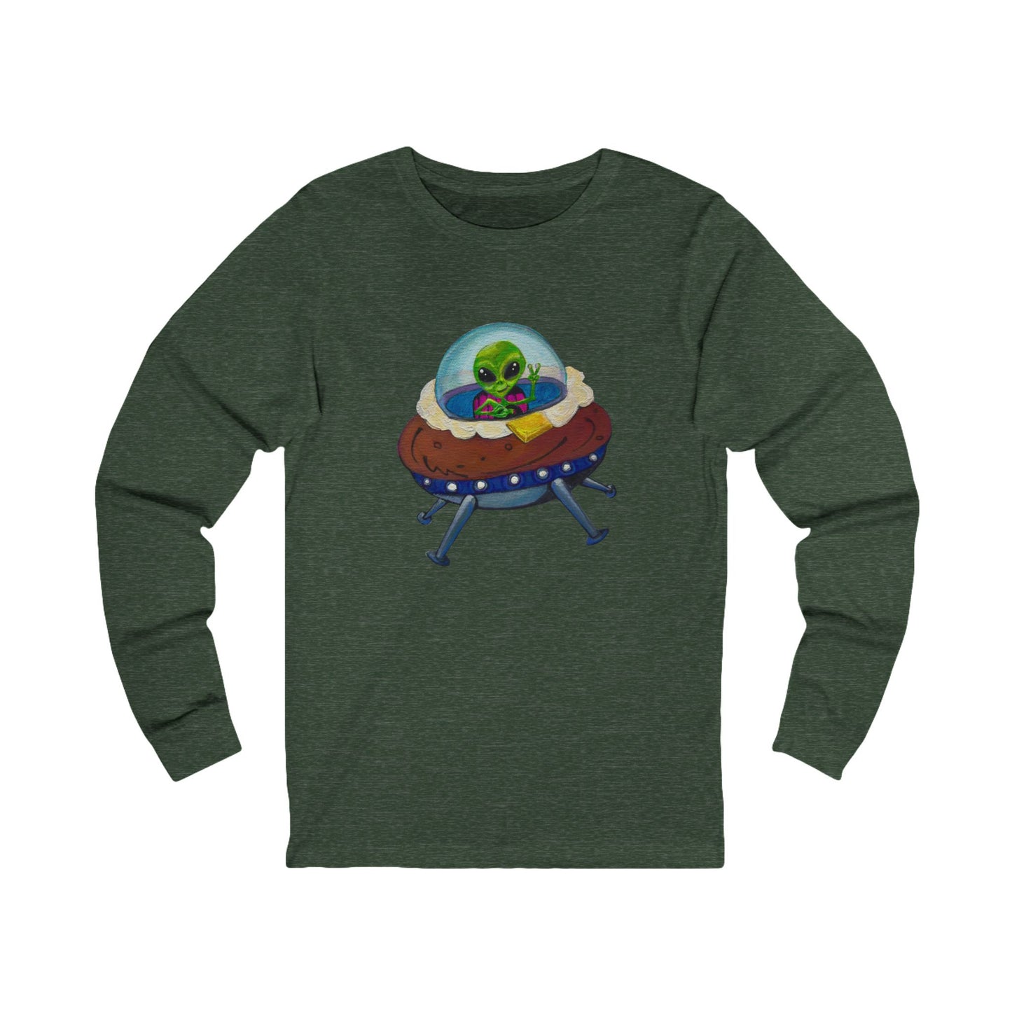 Alien Idaho Spudly, Long Sleeve Tee